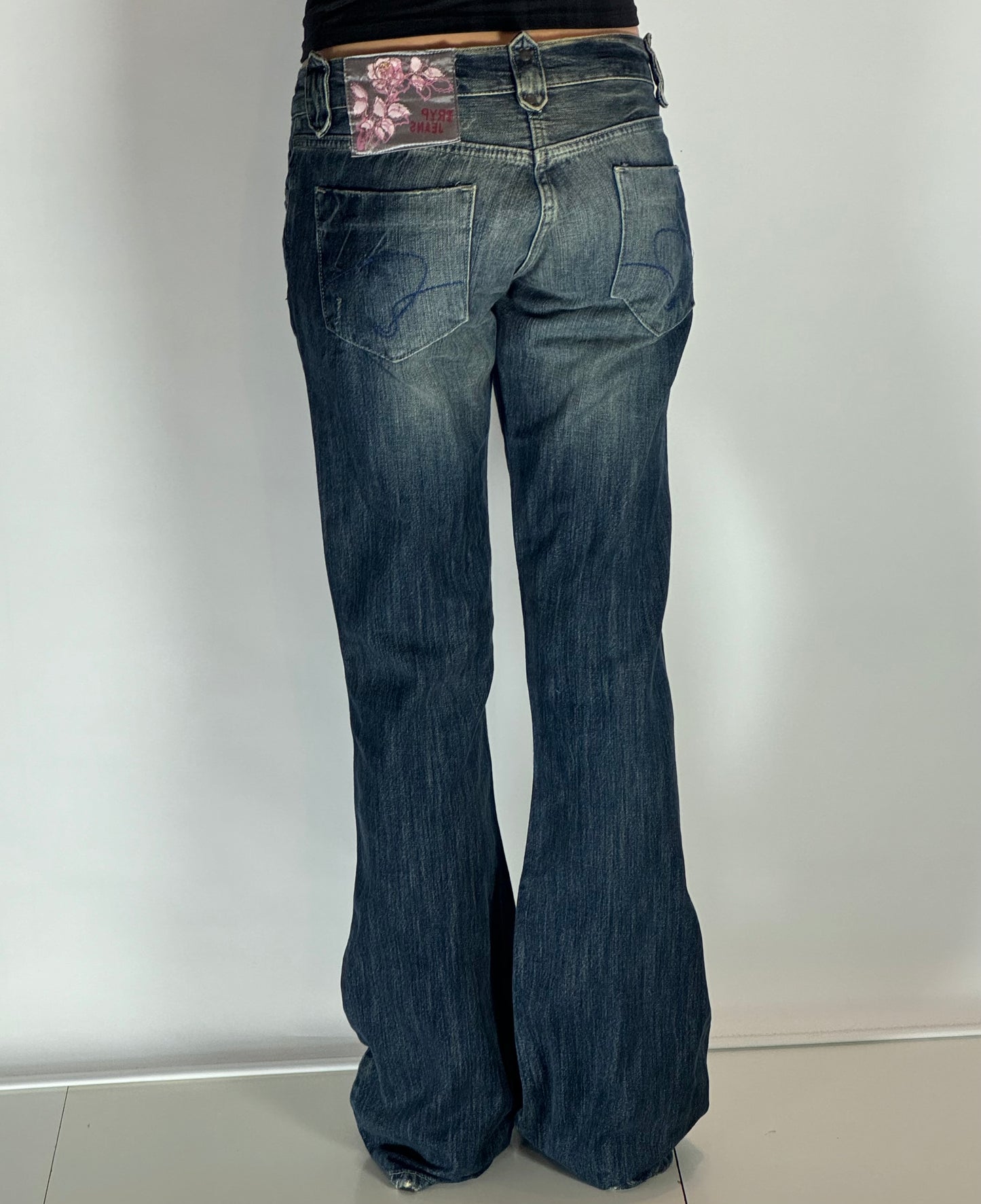 Lågmidjade jeans stl: S