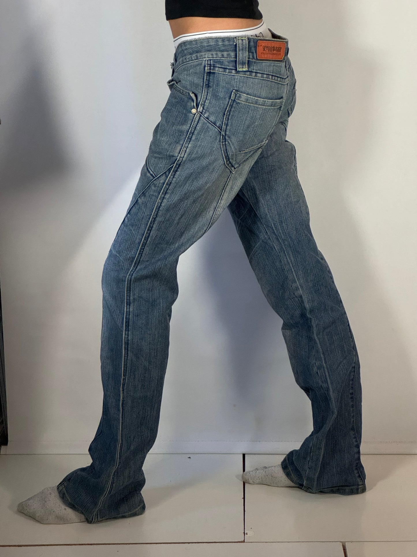 Lågmidjade jeans stl: M