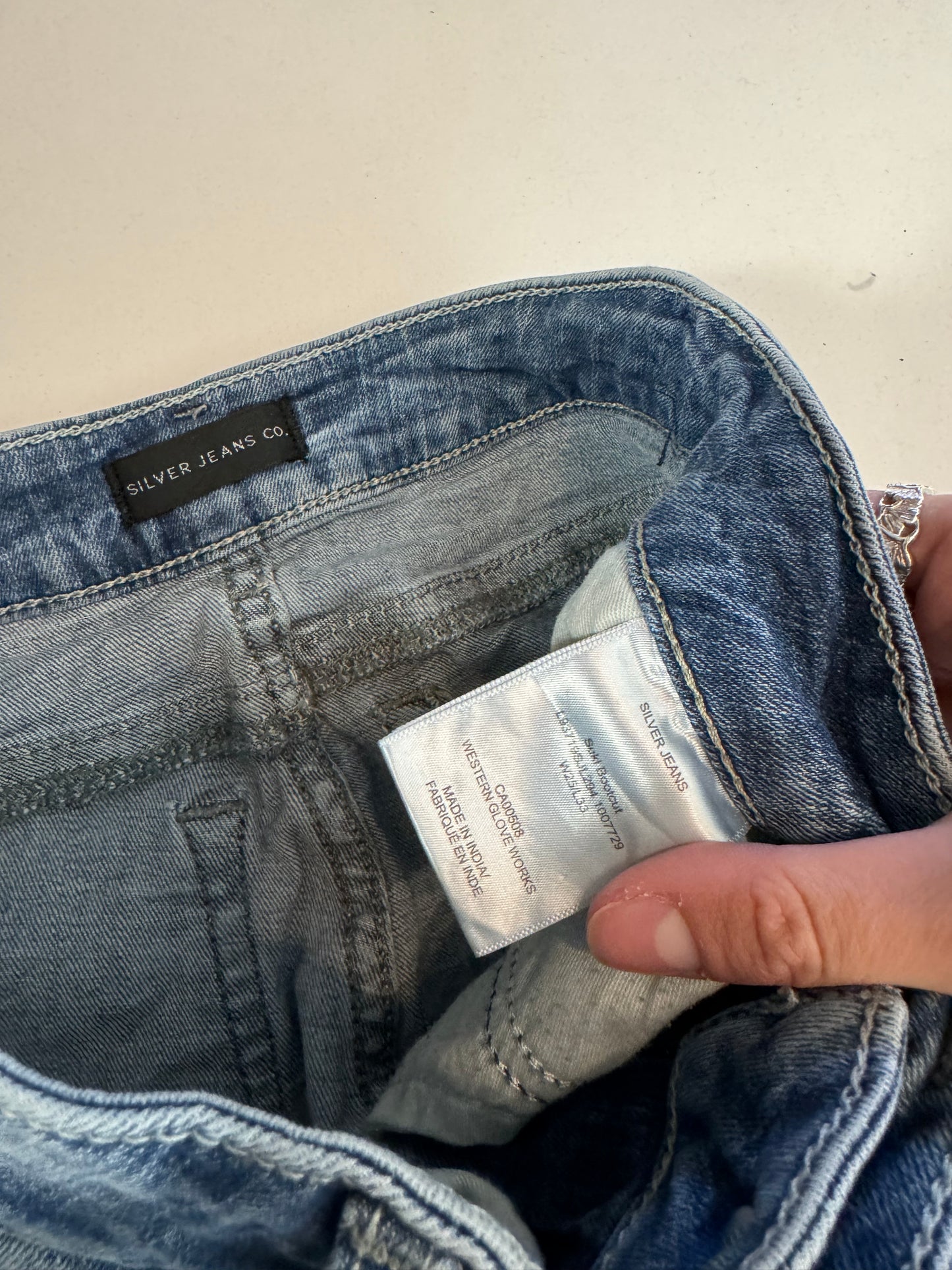 Lågmidjade jeans stl: XS