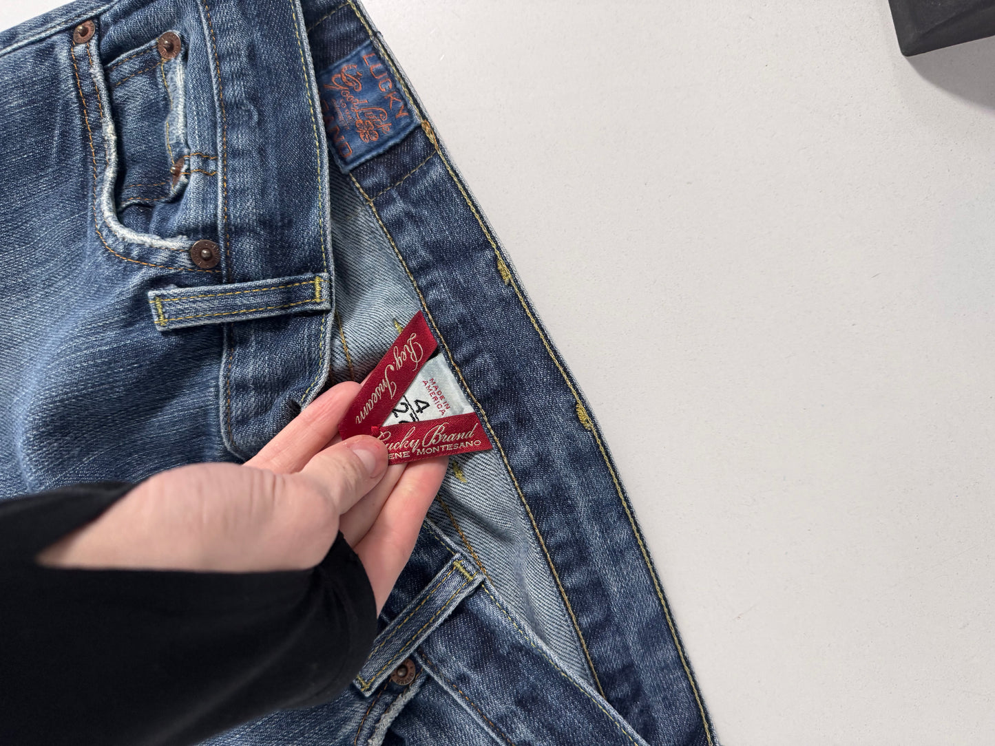 Lågmidjade jeans stl: XS/S