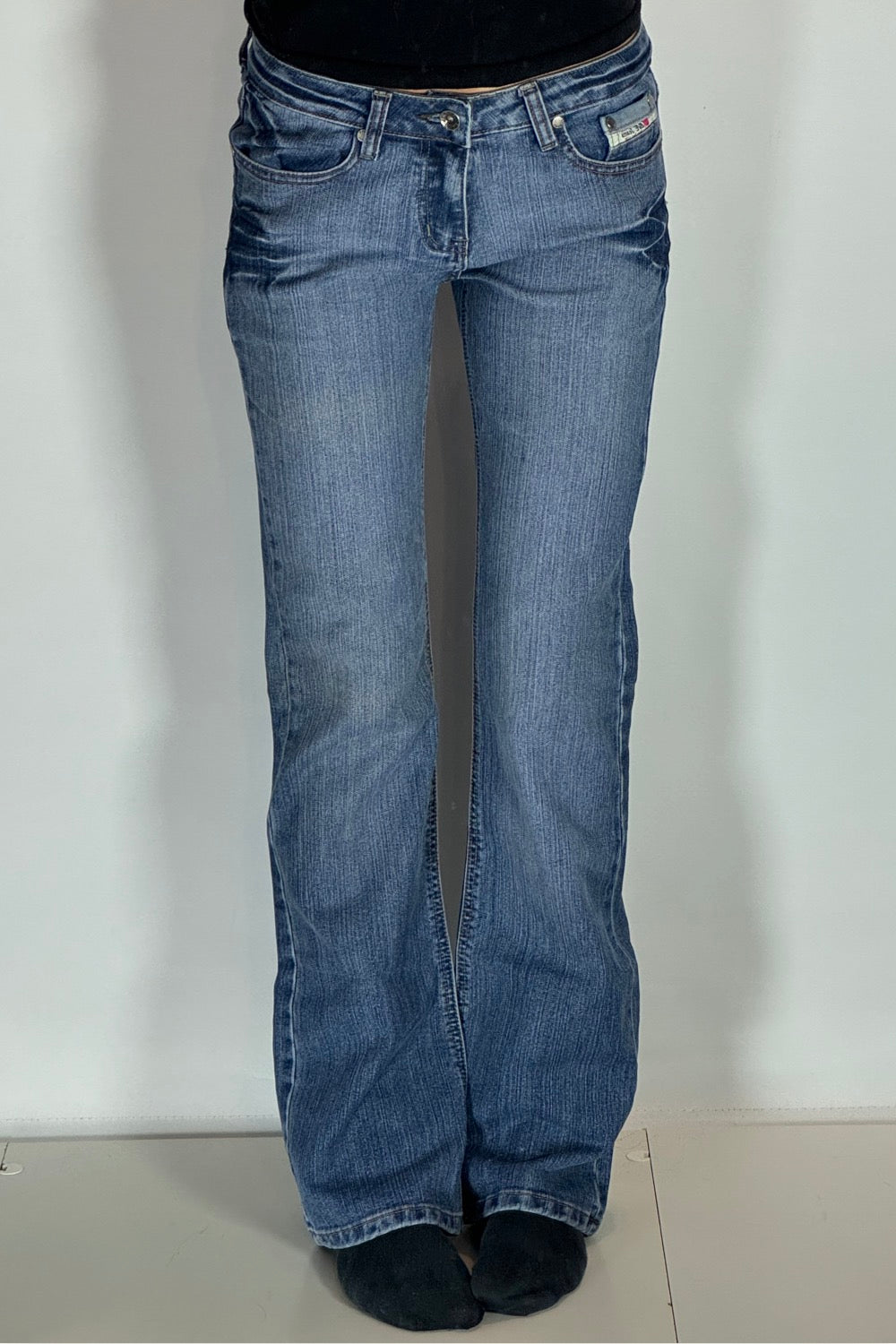 Lågmidjade jeans stl: S