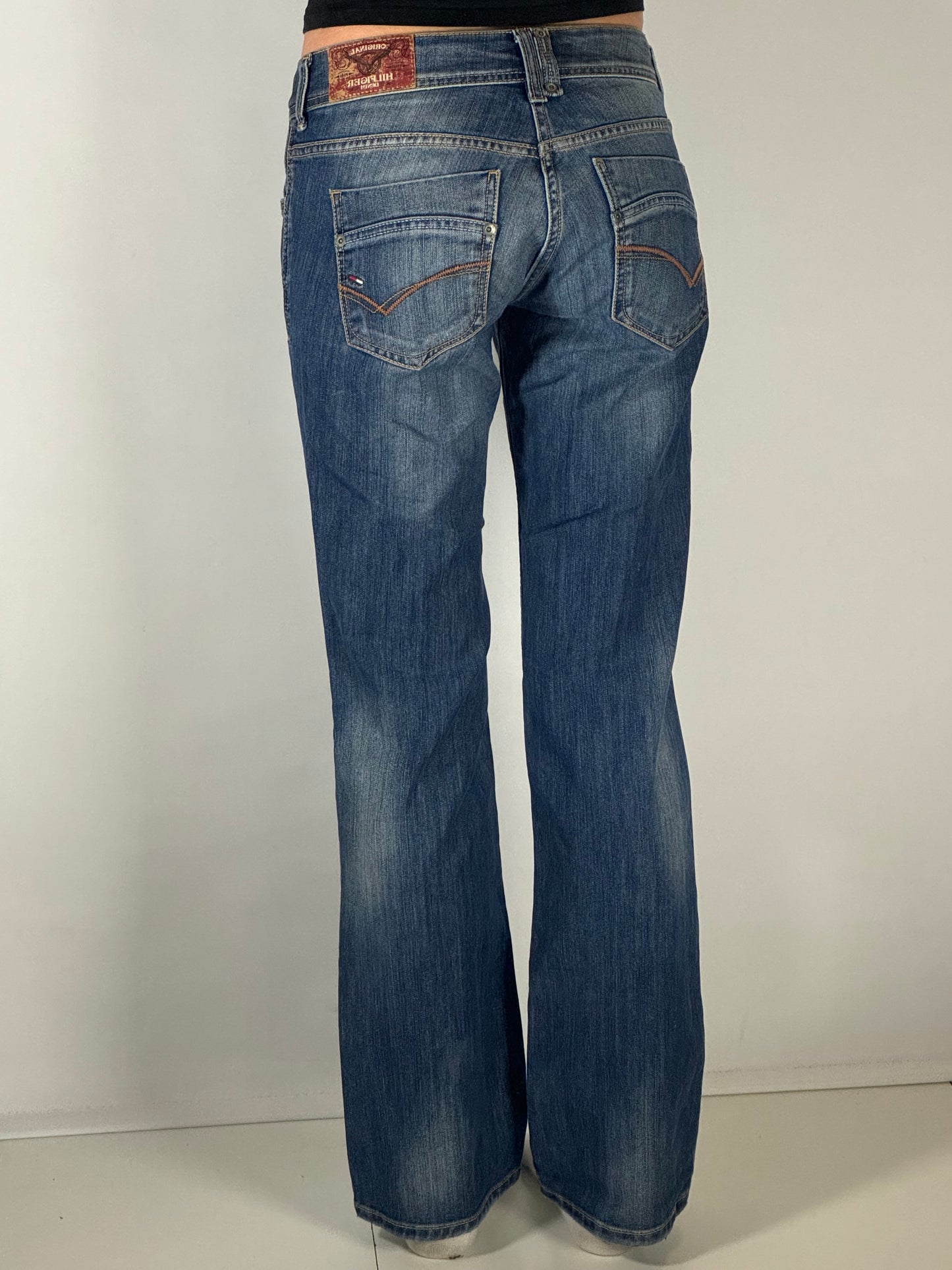 Lågmidjade jeans stl: XS