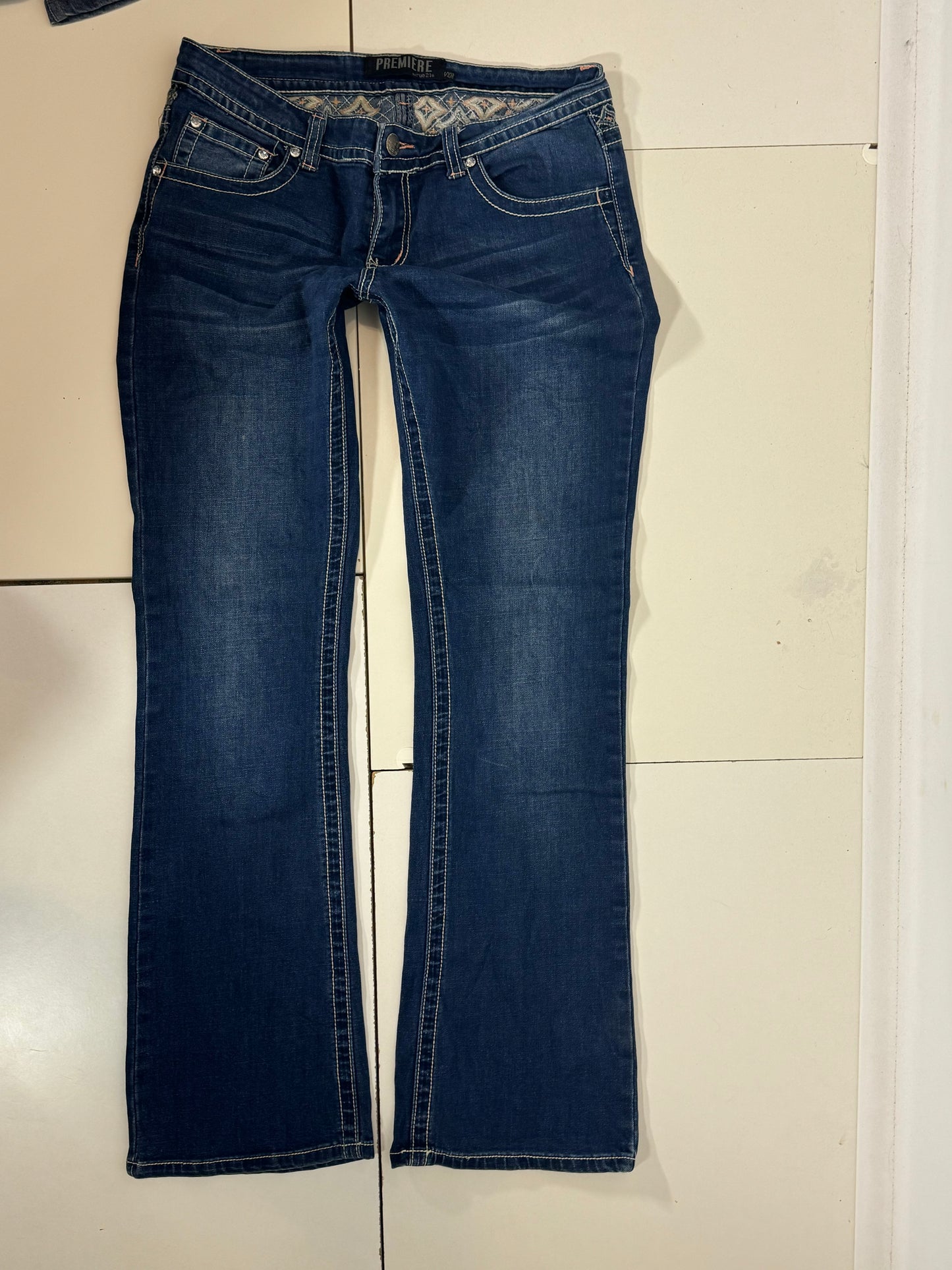 Lågmidjade jeans stl: M