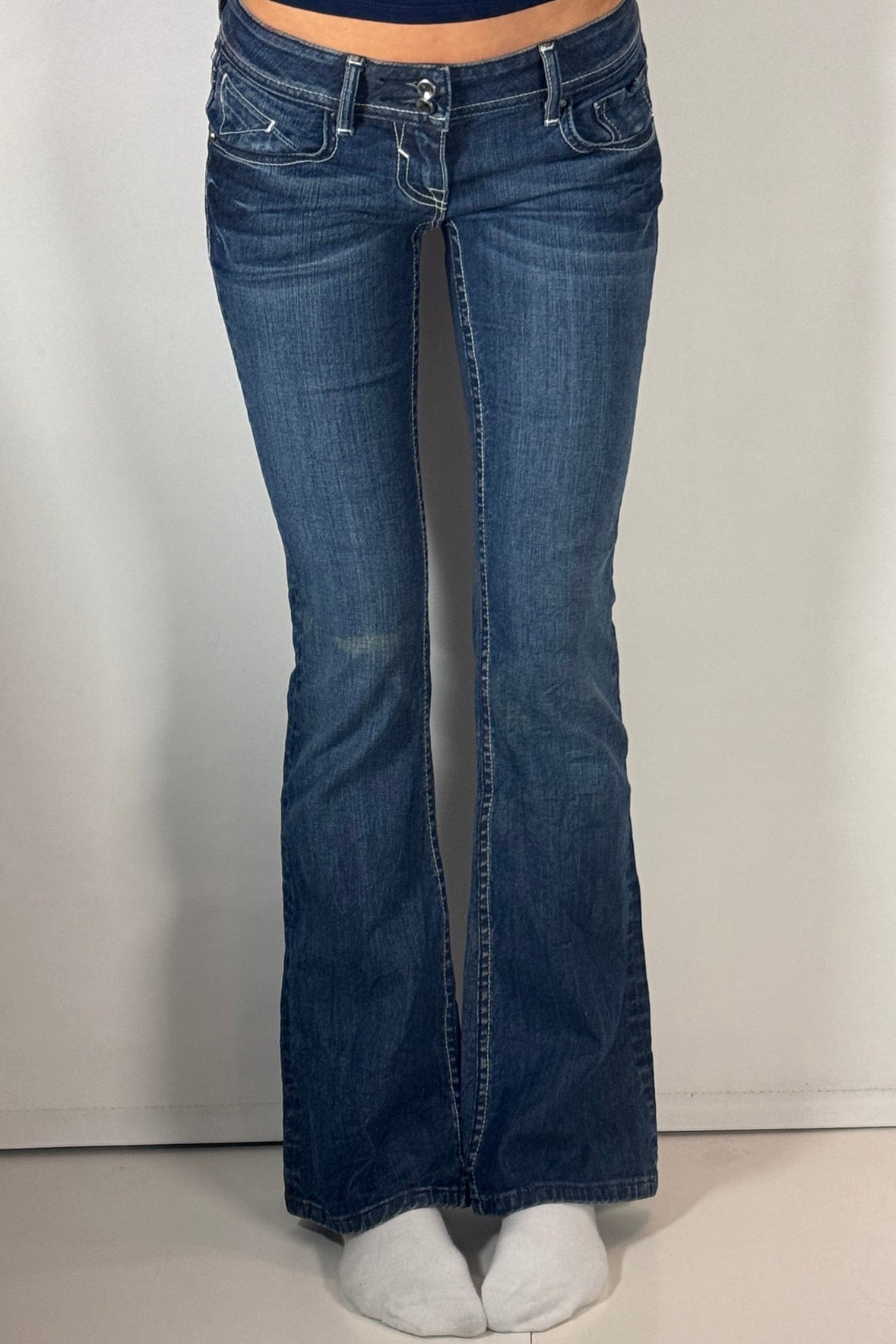Lågmidjade jeans stl: XS