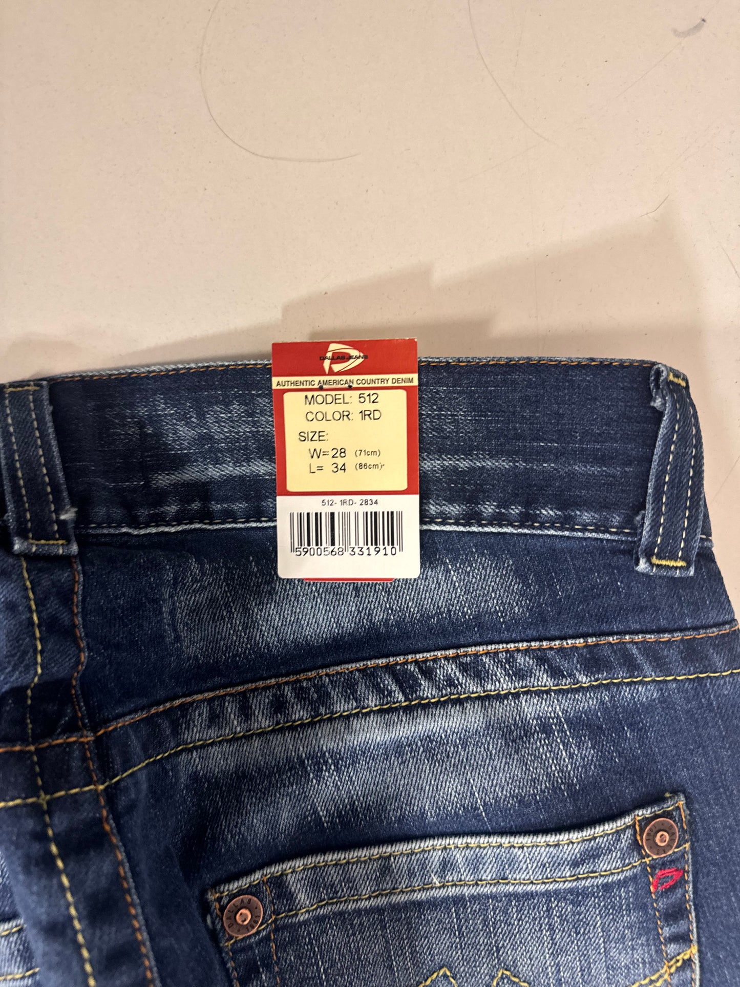 Lågmidjade jeans stl: XS (W28/L34)