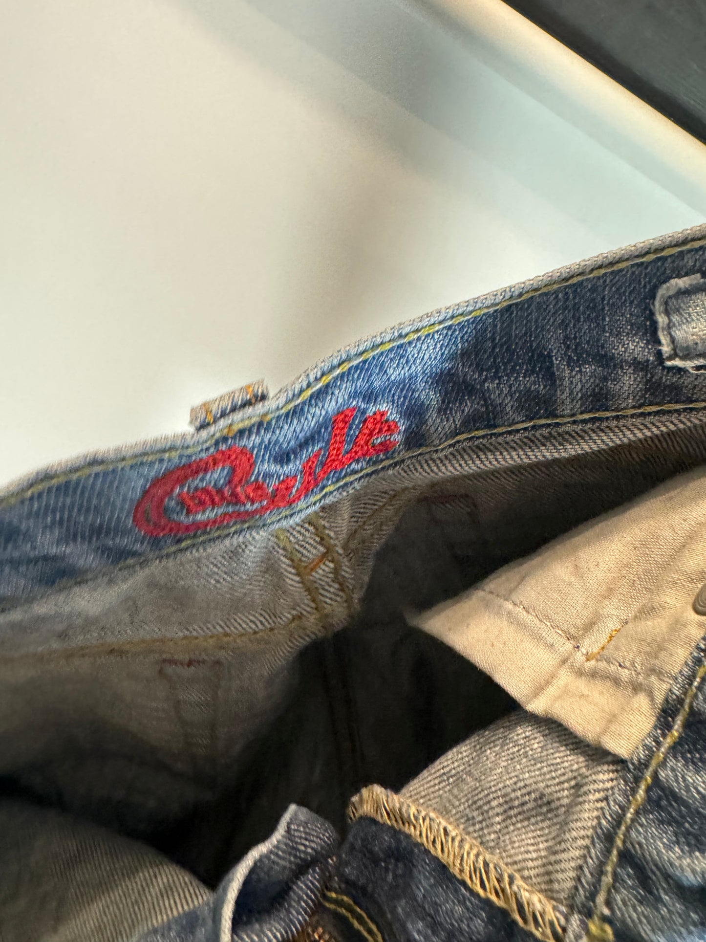 Lågmidjade jeans stl: S
