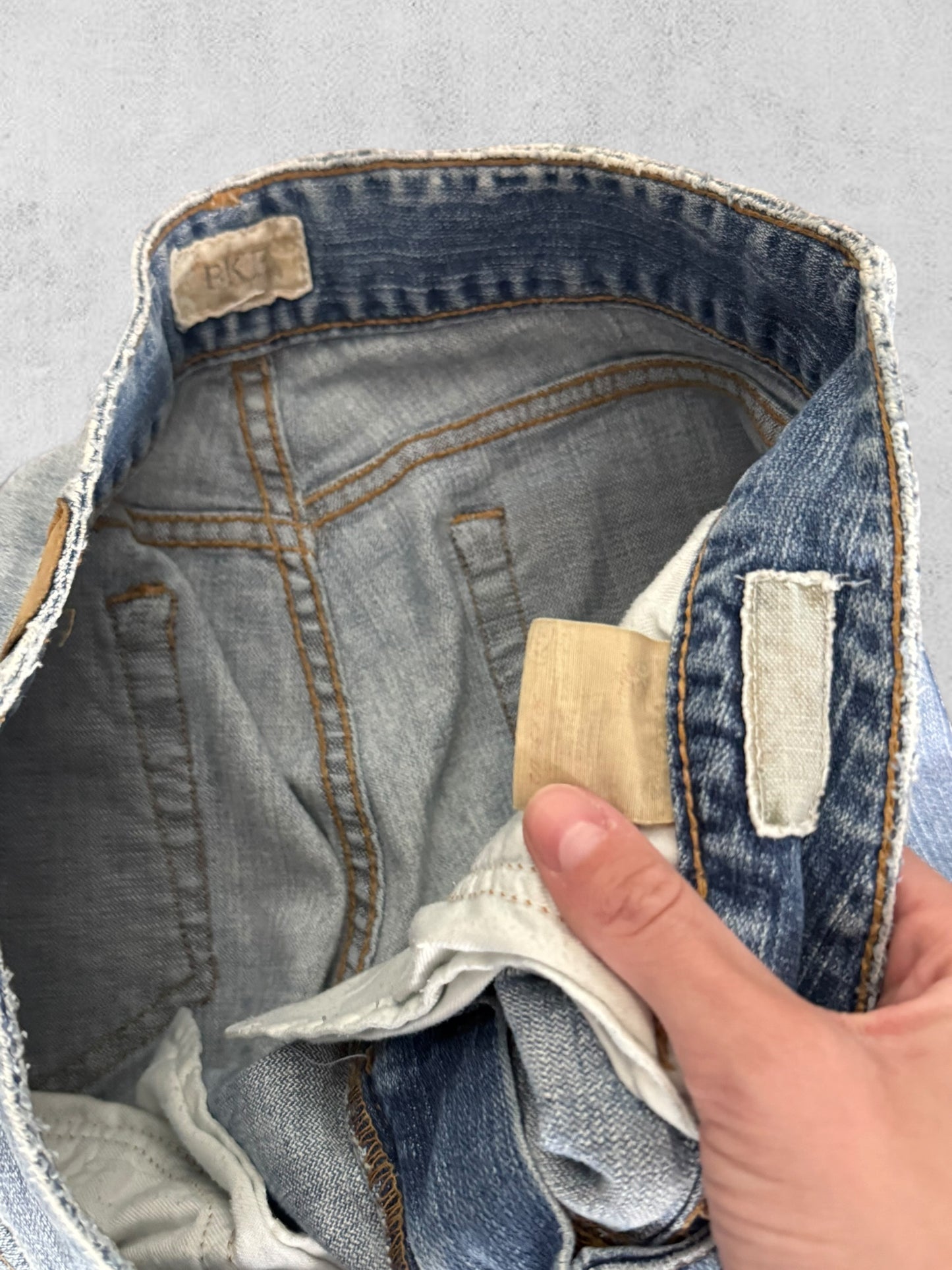 Lågmidjade jeans stl: M