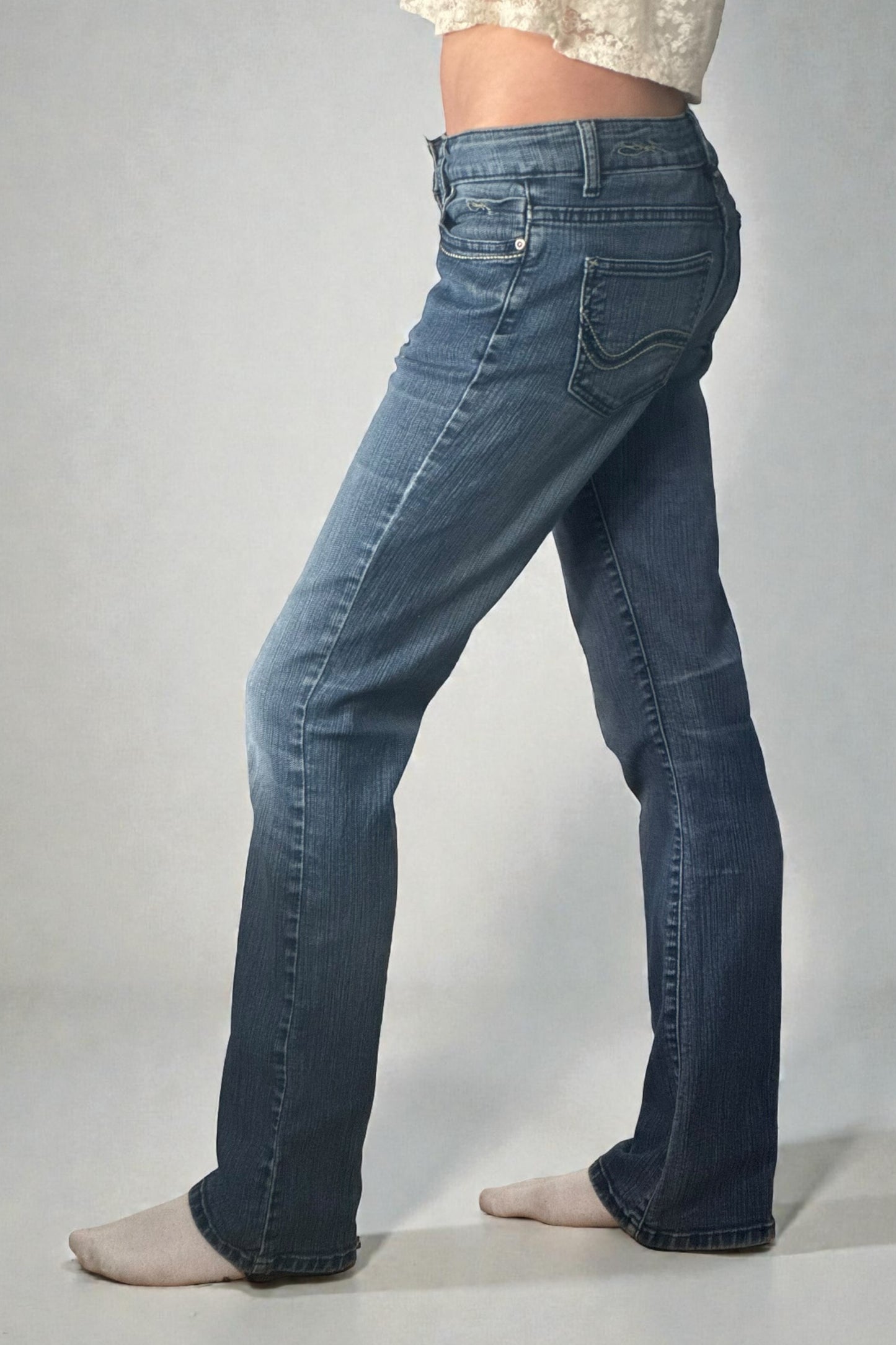 Lågmidjade jeans stl: