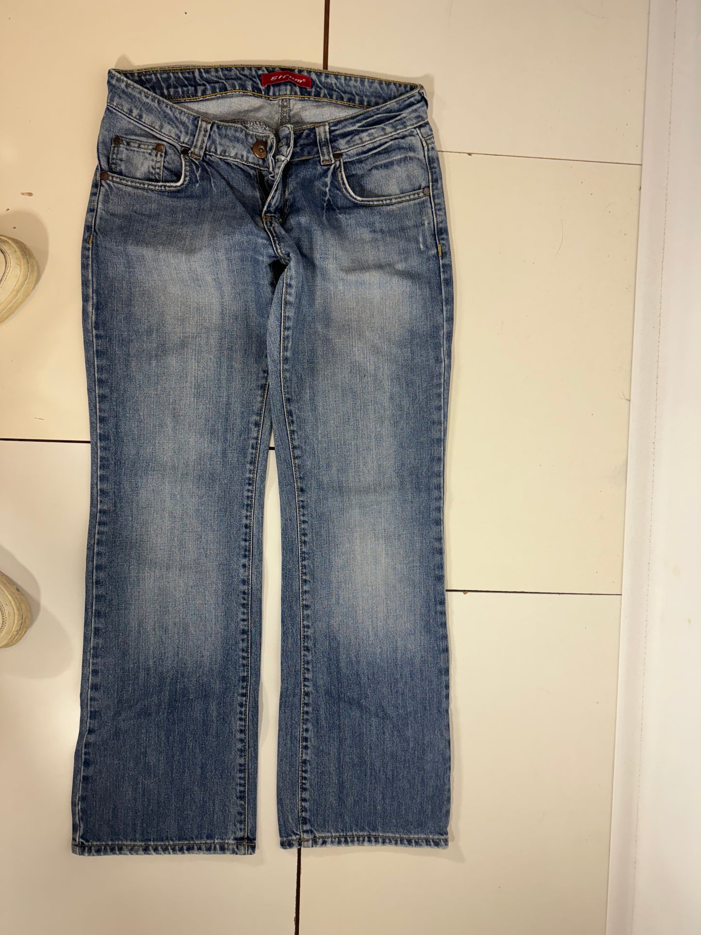 Lågmidjade jeans stl: S