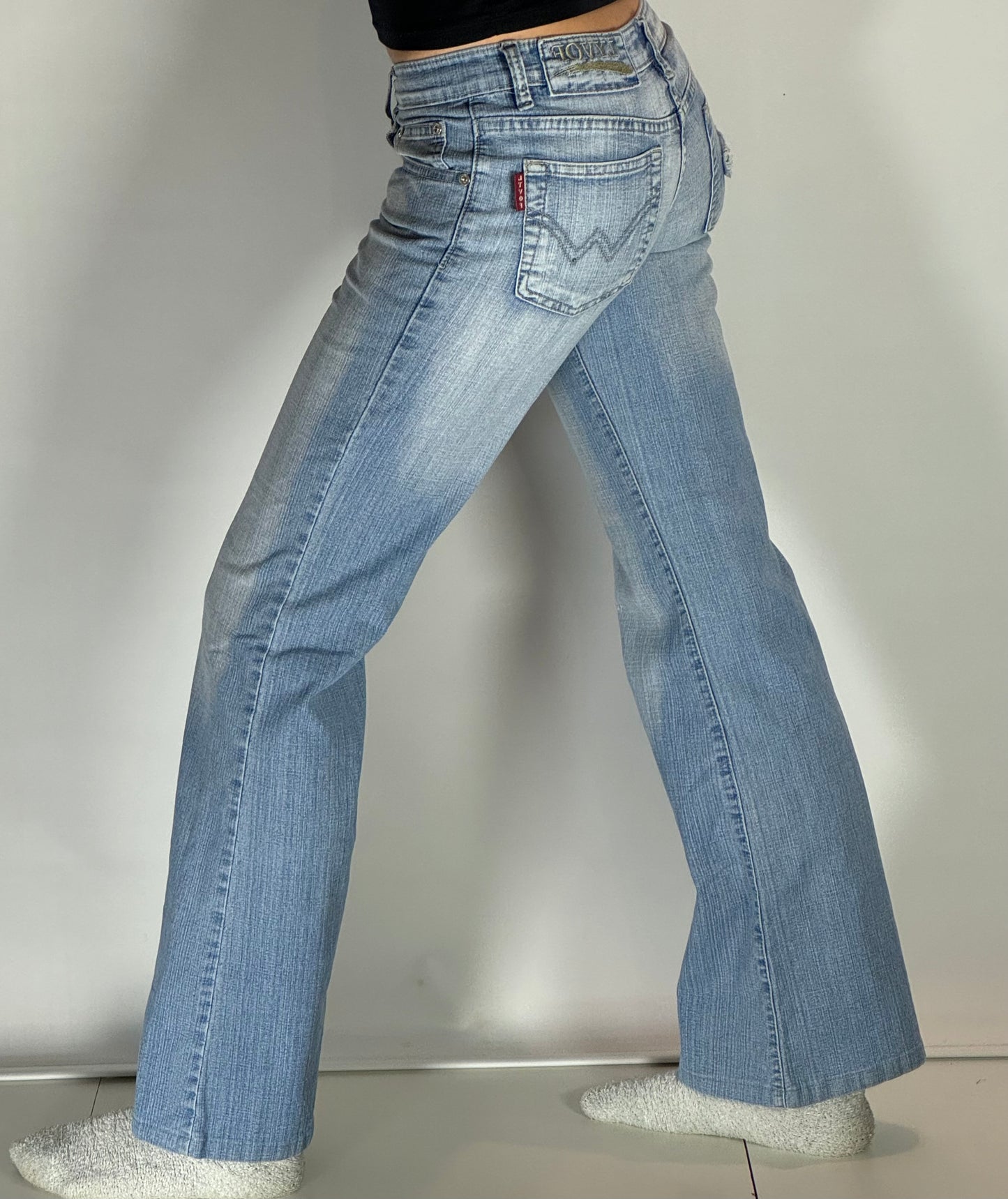 Lågmidjade jeans stl: XS