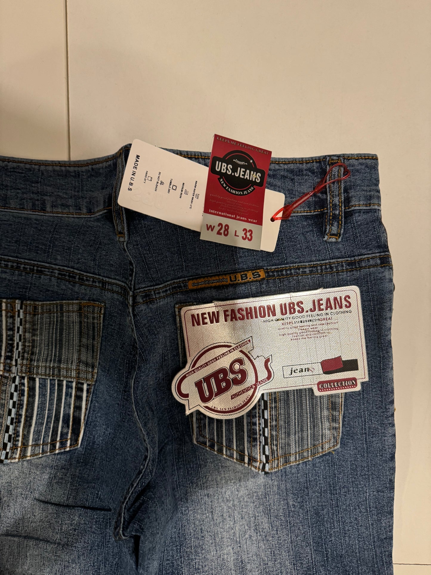 Lågmidjade jeans stl: XS