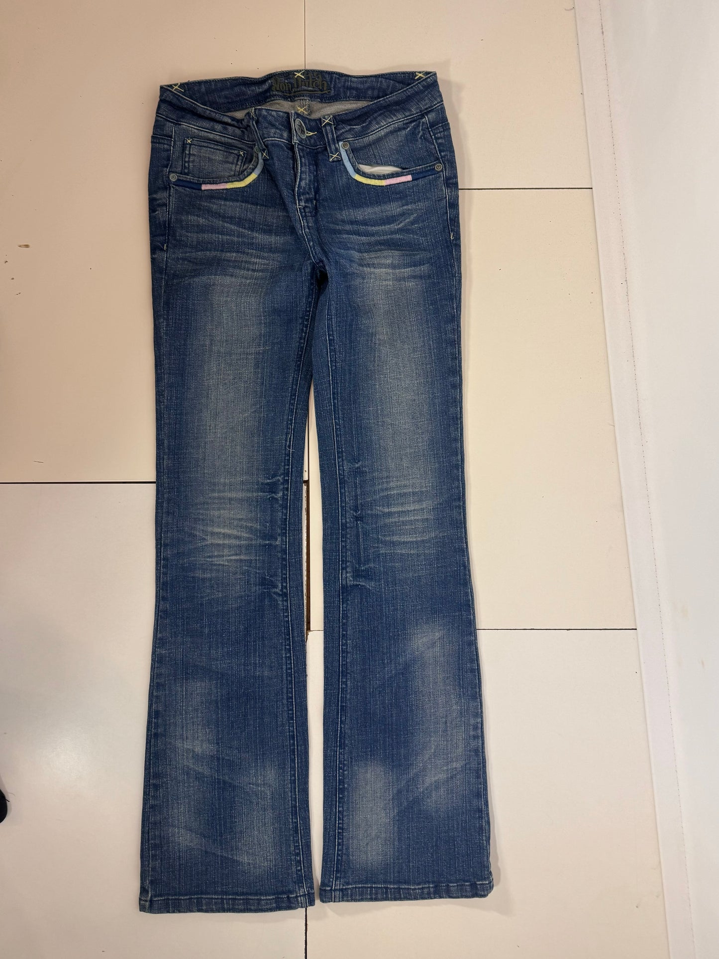 Lågmidjade jeans stl: XS