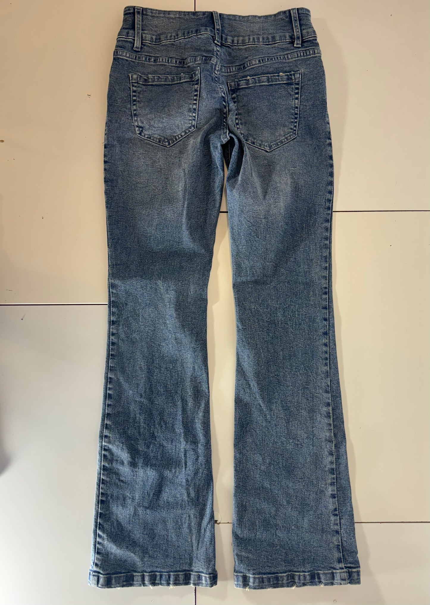 Lågmidjade jeans-stl: S