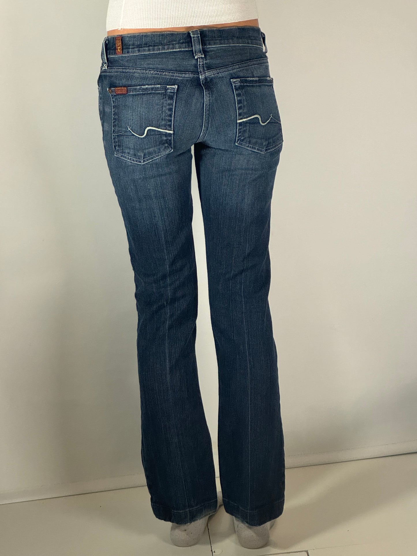 Lågmidjade jeans stl: S