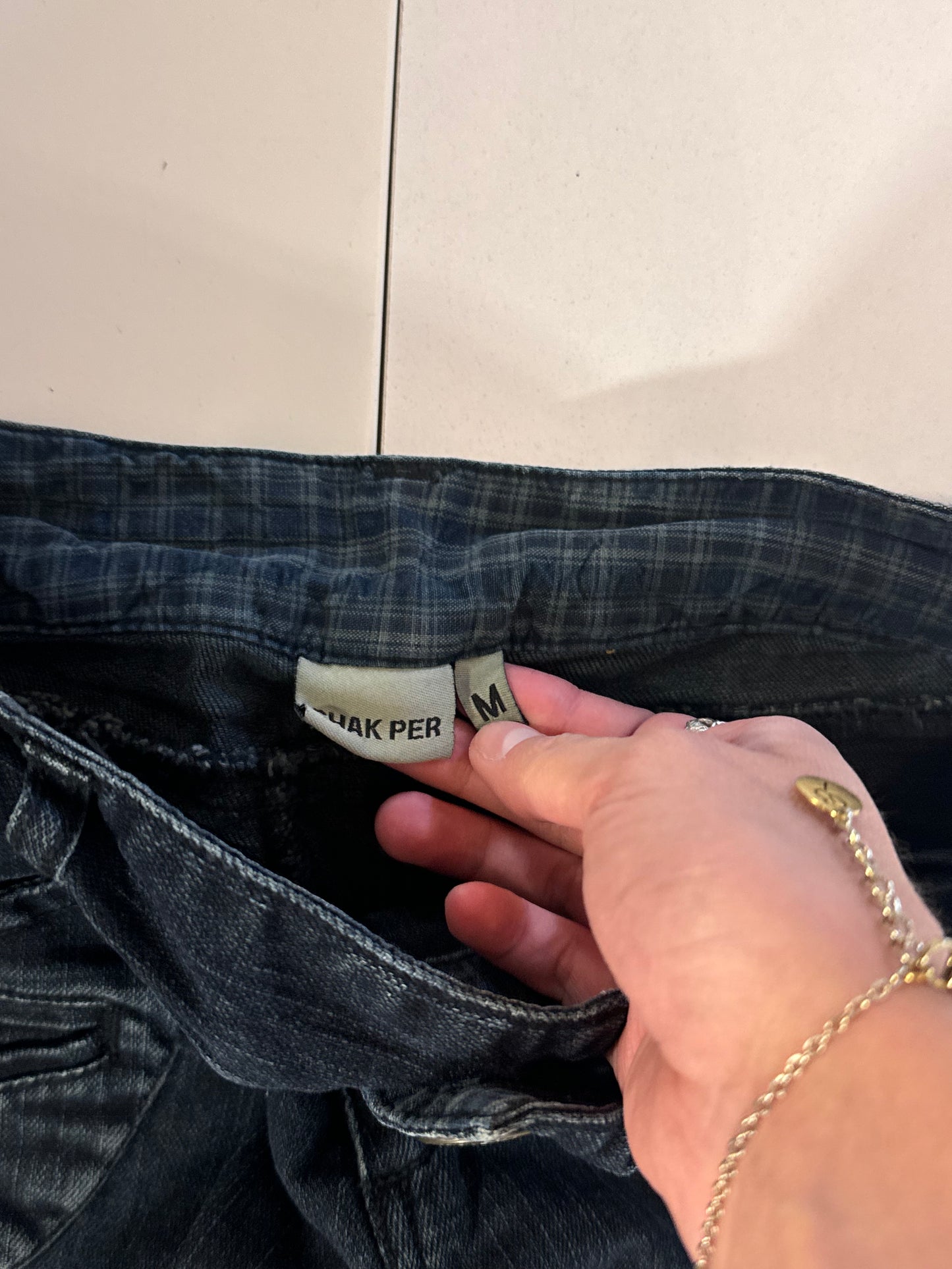 Lågmidjade jeans stl: S