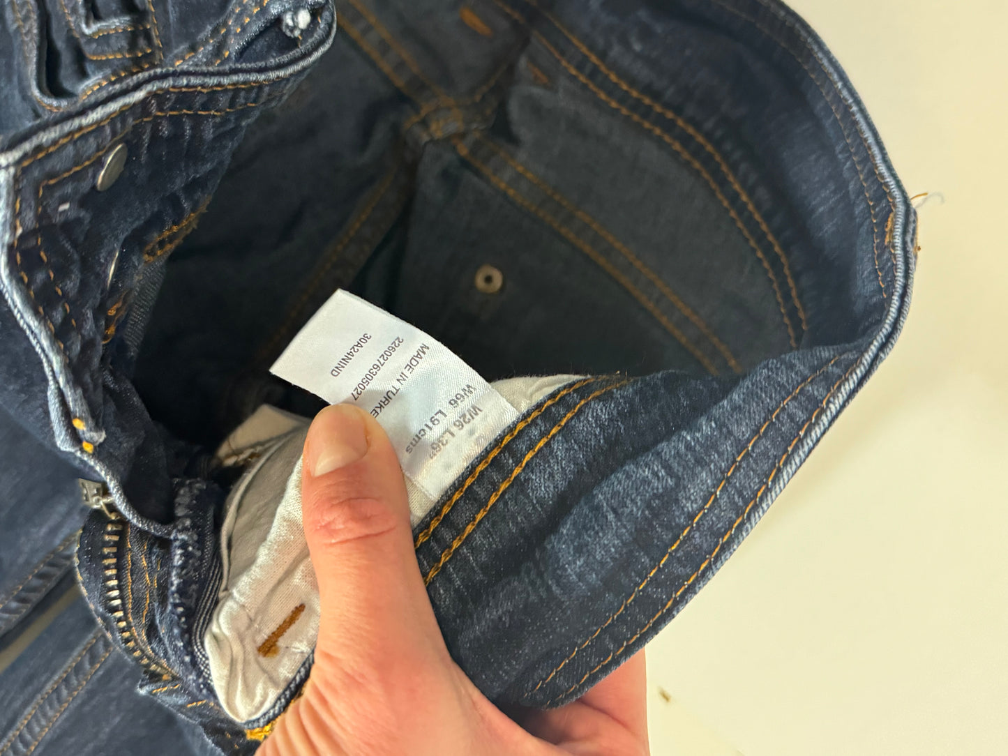 Lågmidjade jeans stl: XXS