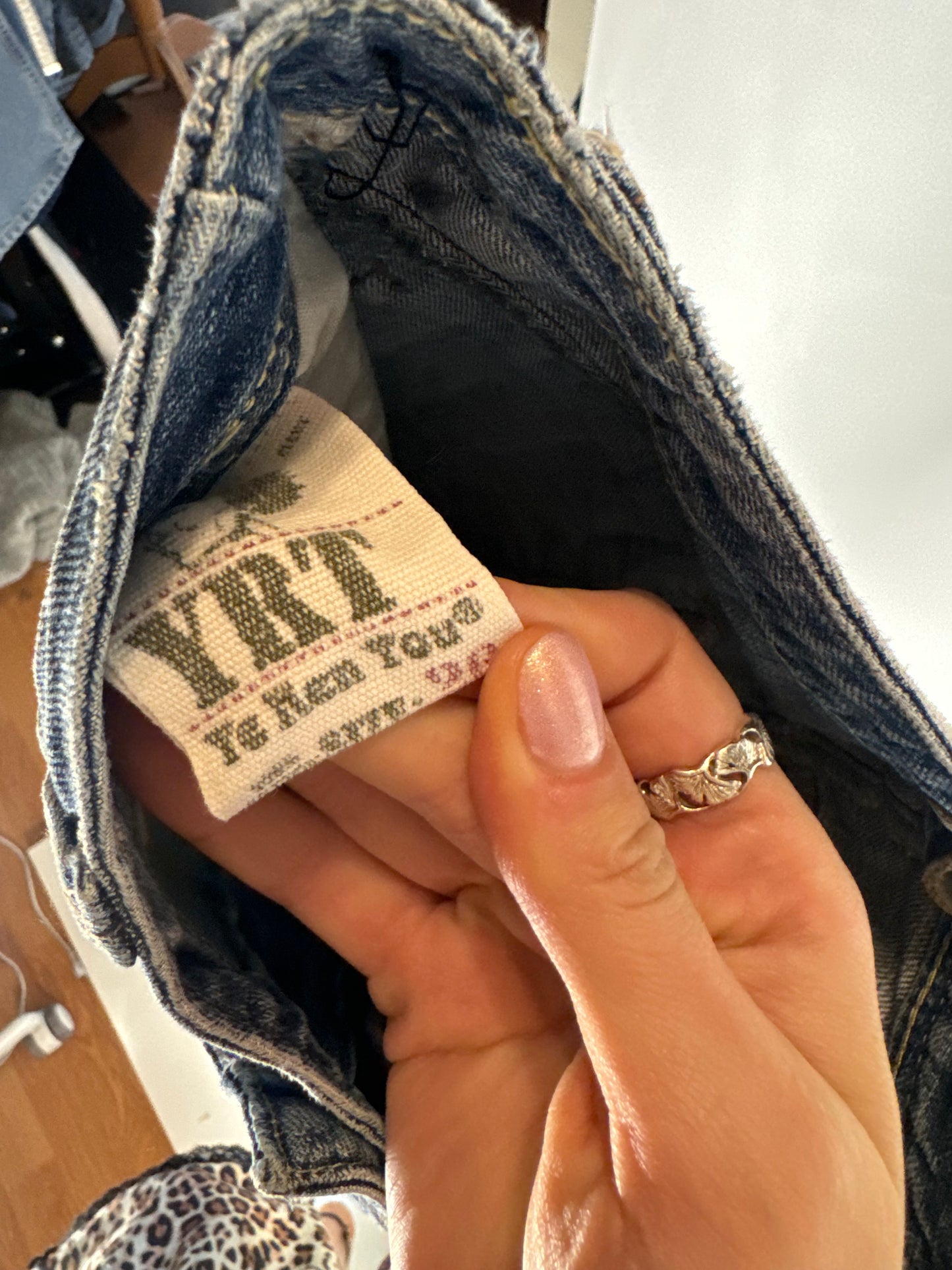 Lågmidjade jeans stl: XXXS