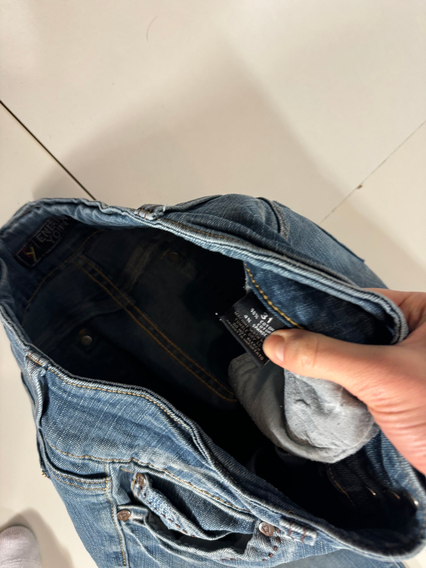Lågmidjade jeans stl: S