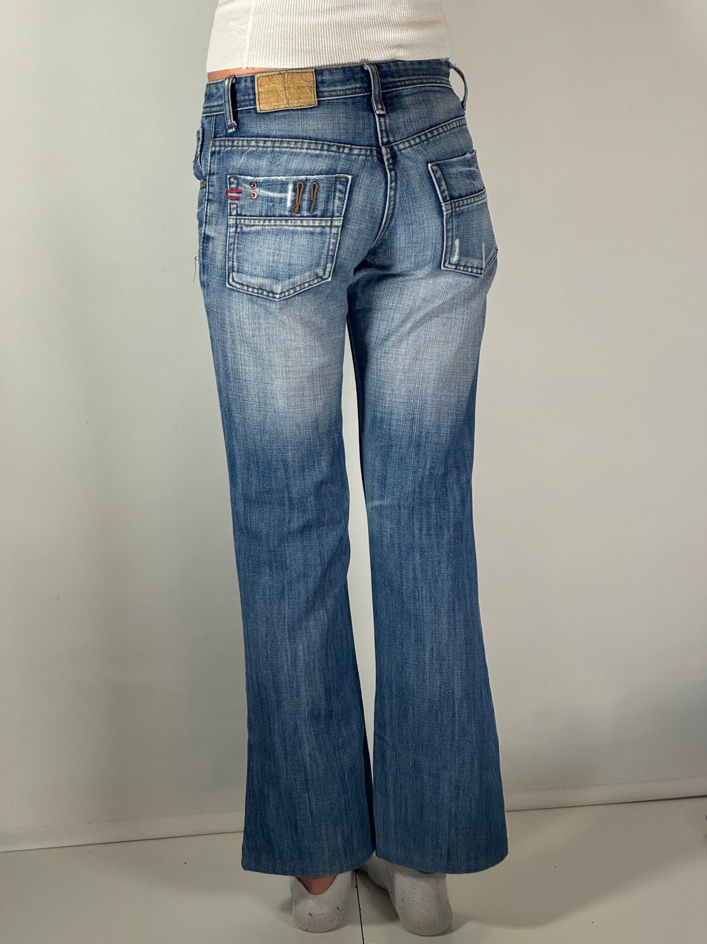 Lågmidjade jeans stl: XS