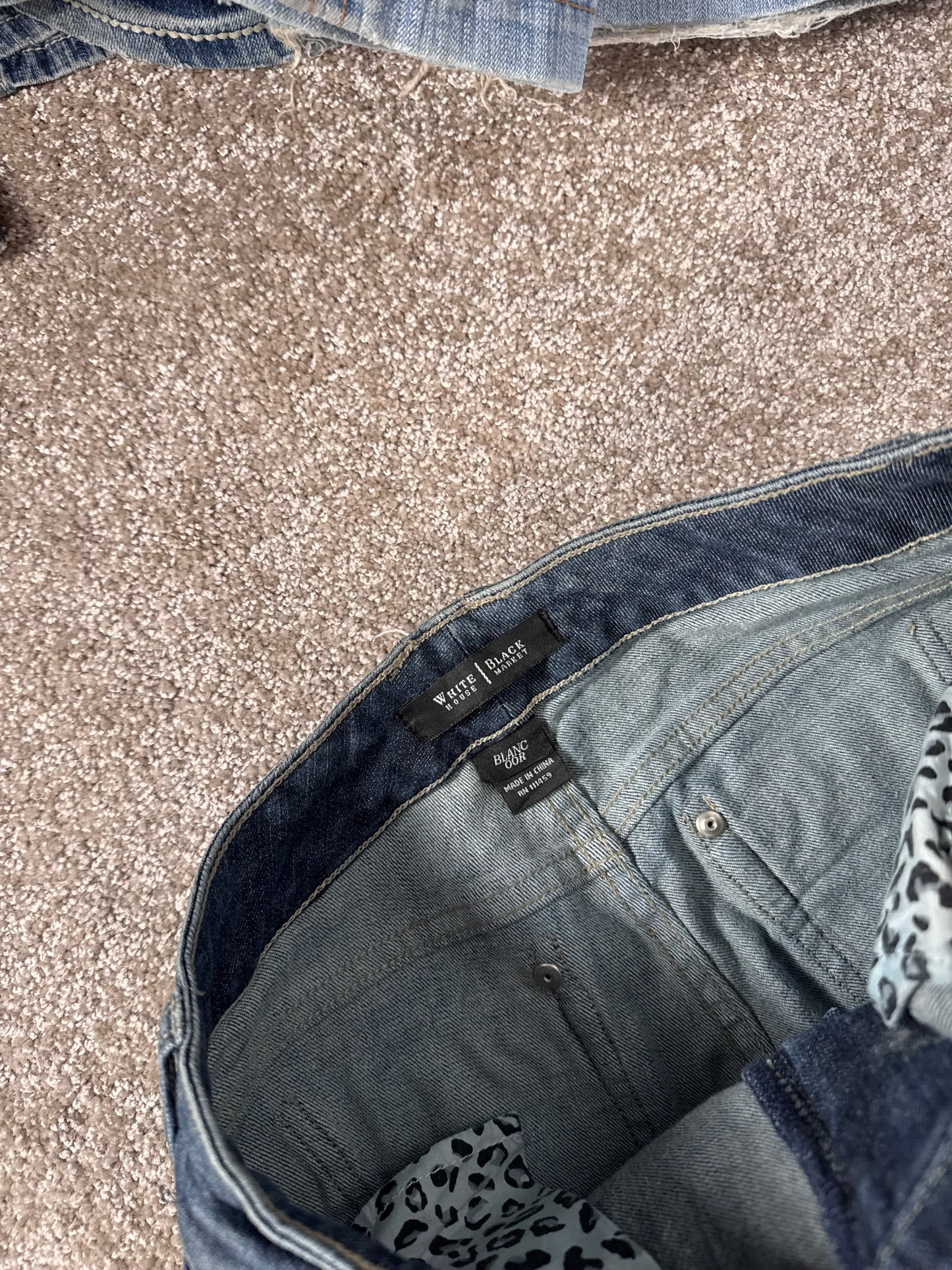 Lågmidjade jeans stl: XS