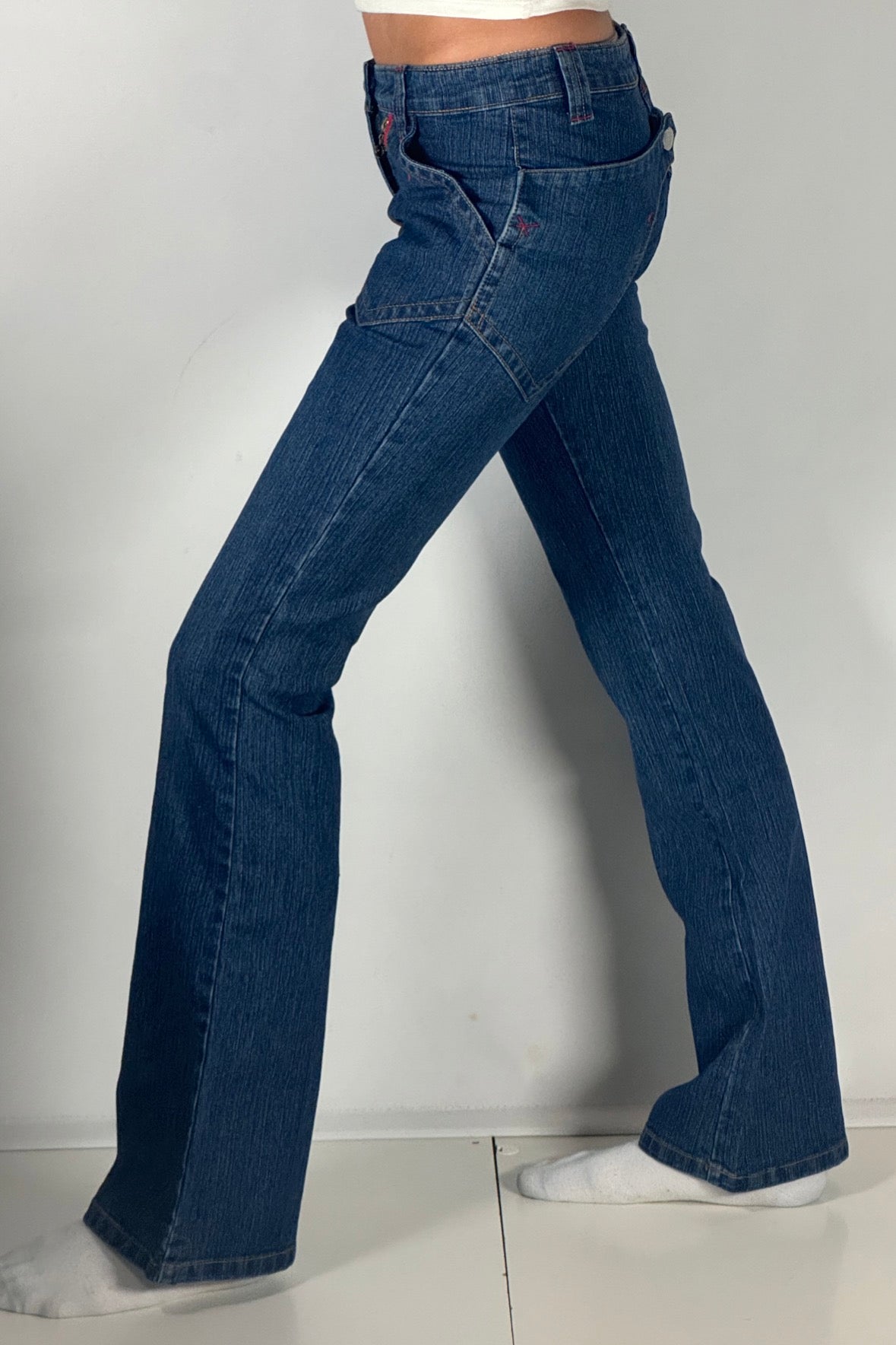 Lågmidjade jeans stl: XS