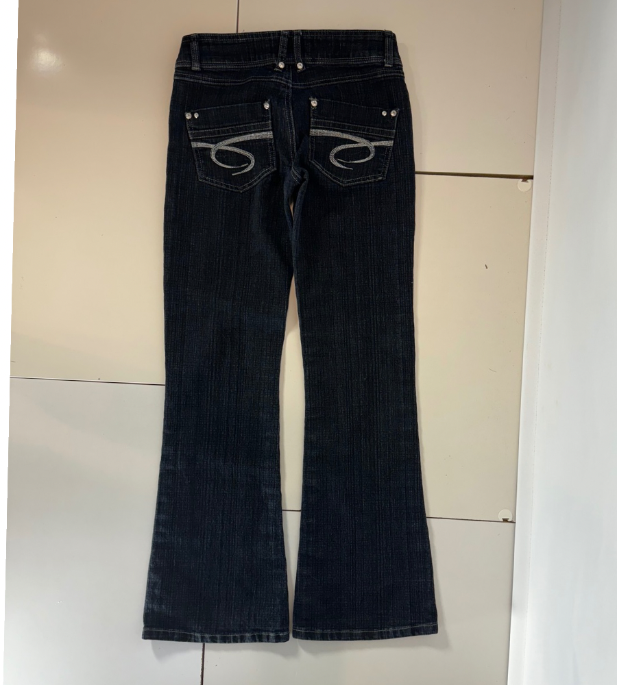 Lågmidjade jeans–stl: XS