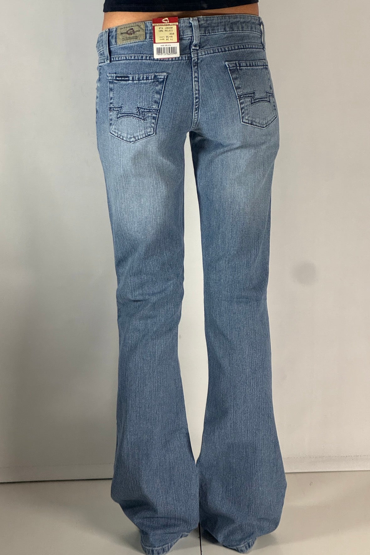 Lågmidjade jeans stl: XS/S (W29/L34)