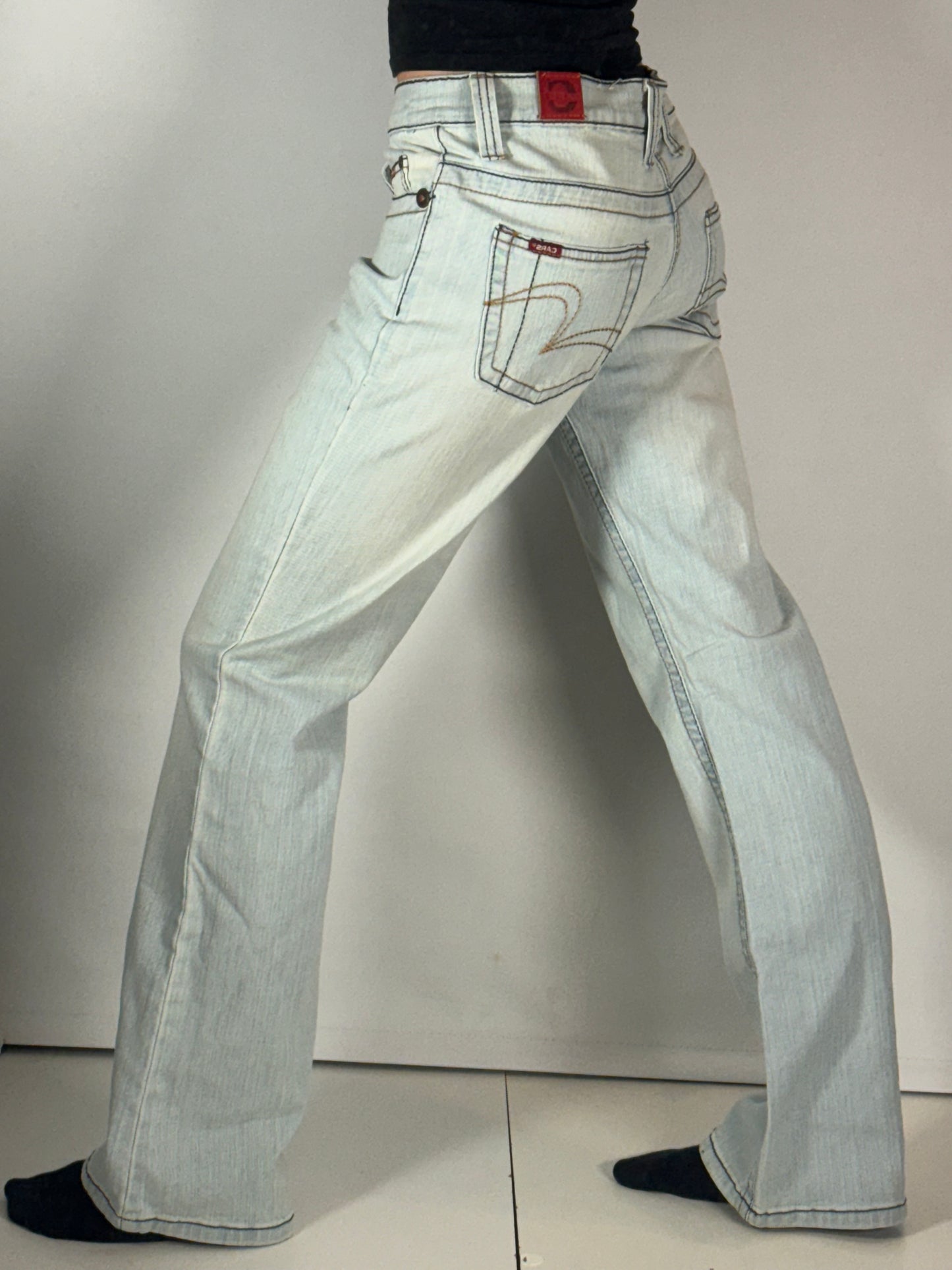 Lågmidjade jeans stl: S