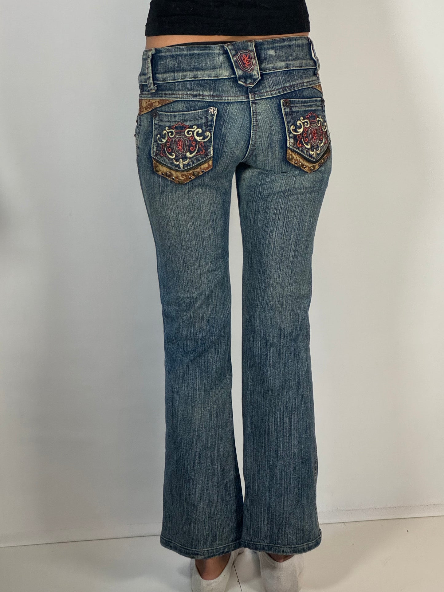 Lågmidjade jeans stl: XS
