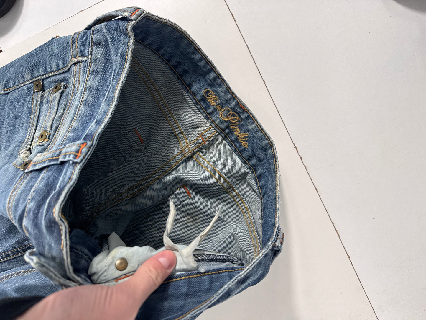 Lågmidjade jeans stl: XS