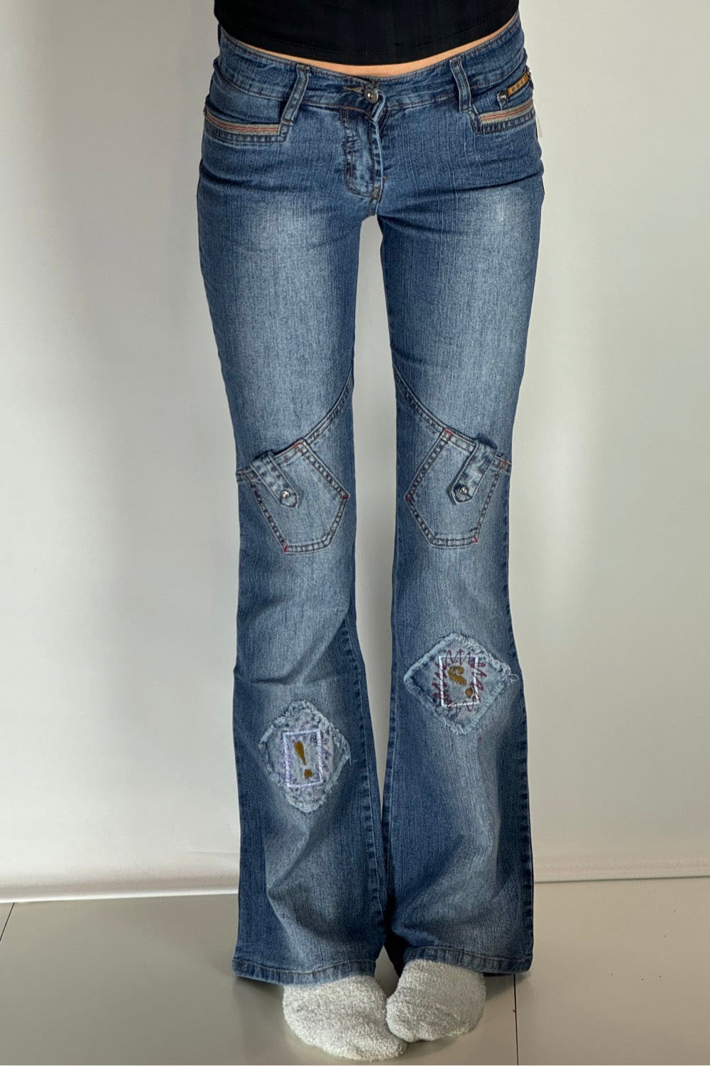 Lågmidjade jeans stl: XXS