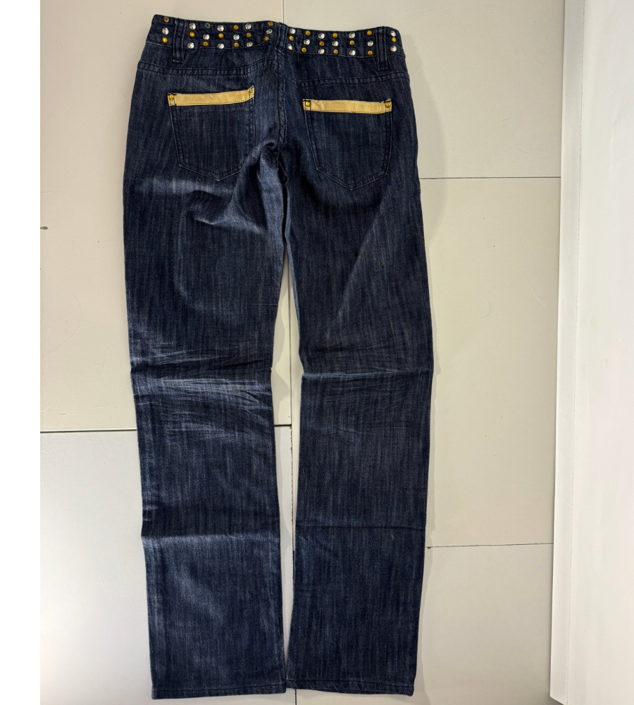 Lågmidjade jeans–stl: S