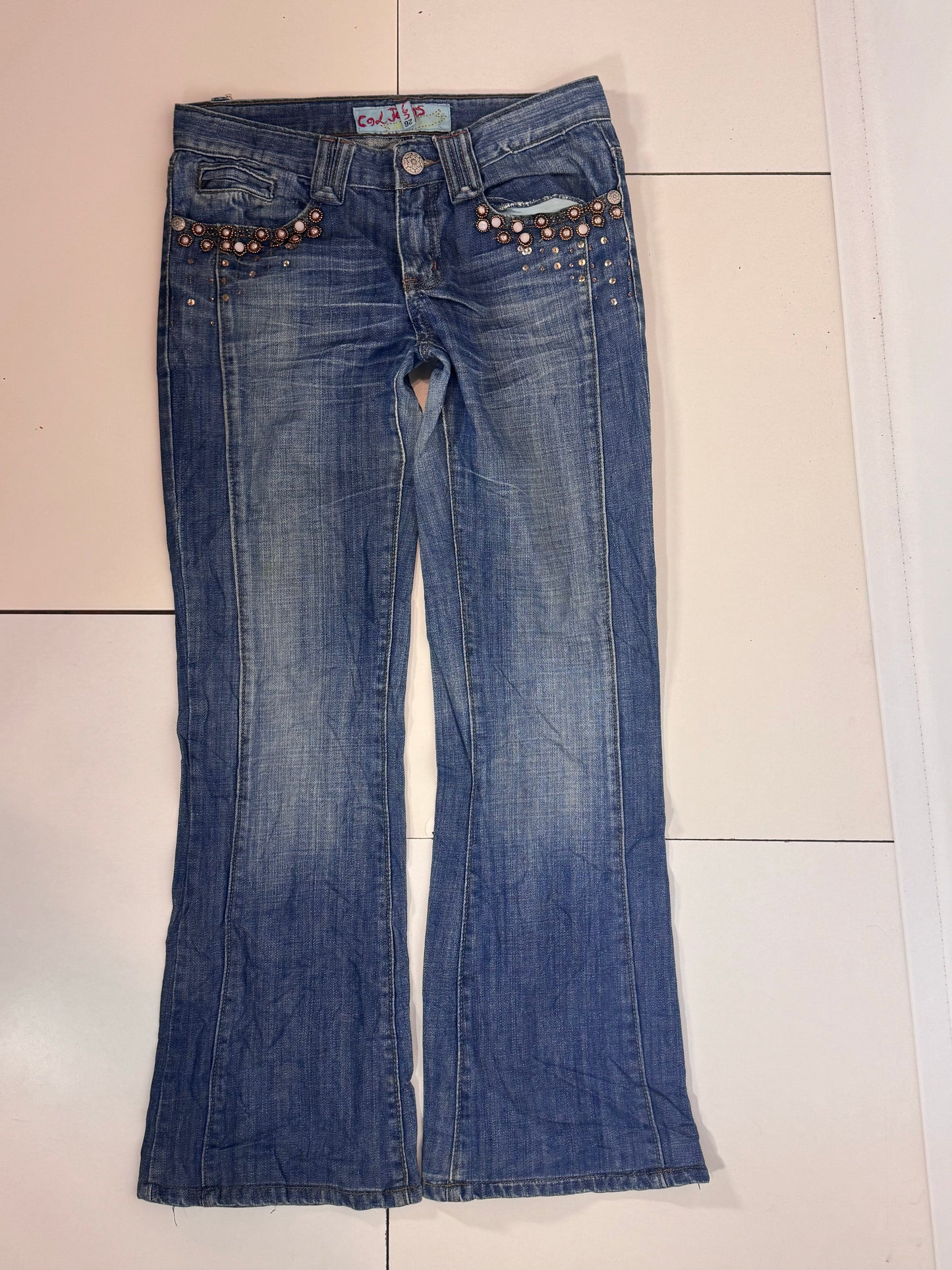 Lågmidjade jeans stl: XS
