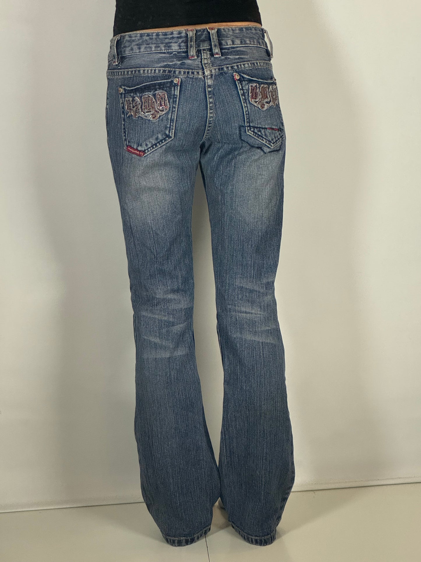 Lågmidjade jeans stl: S