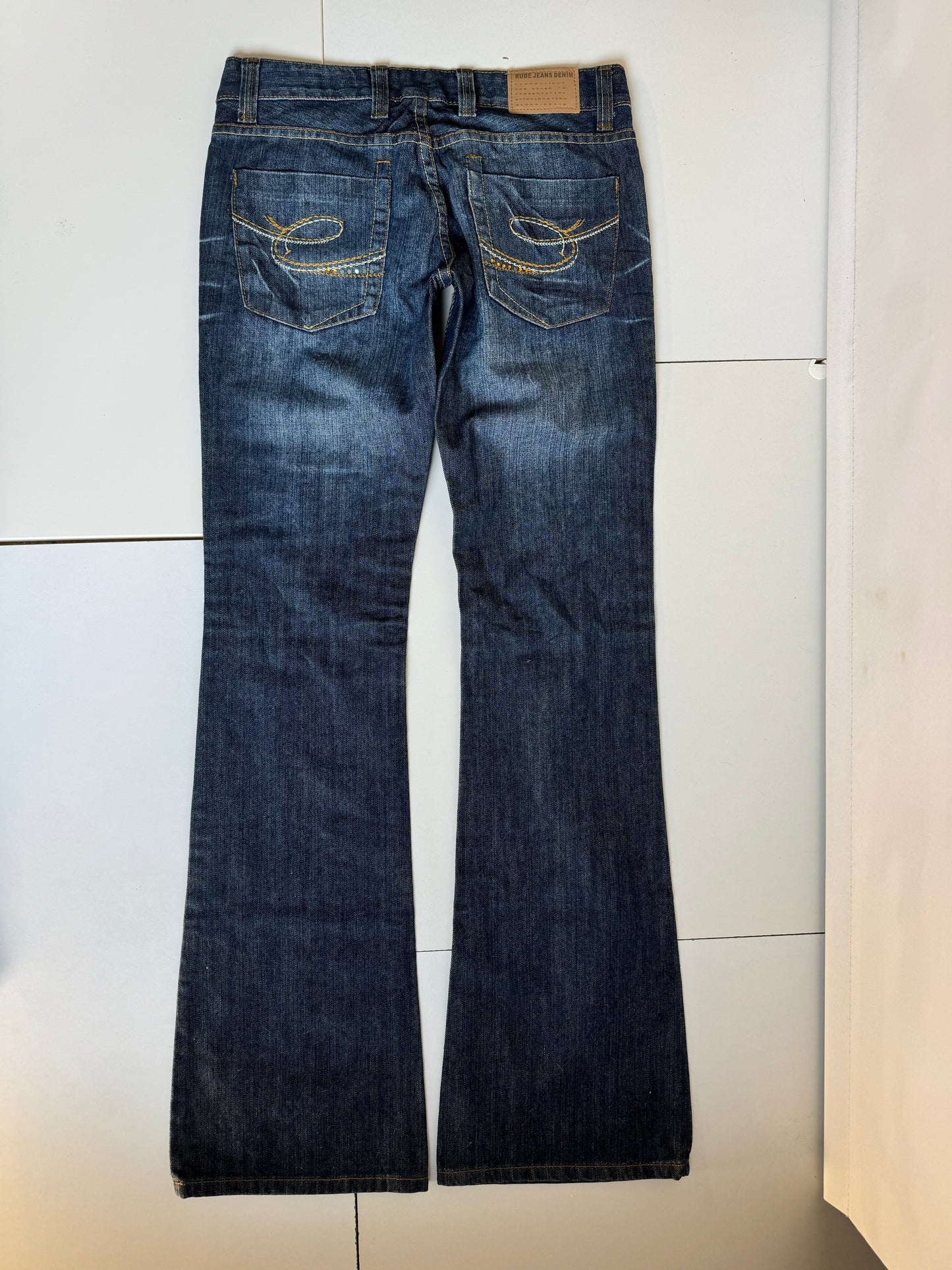Lågmidjade jeans stl: S