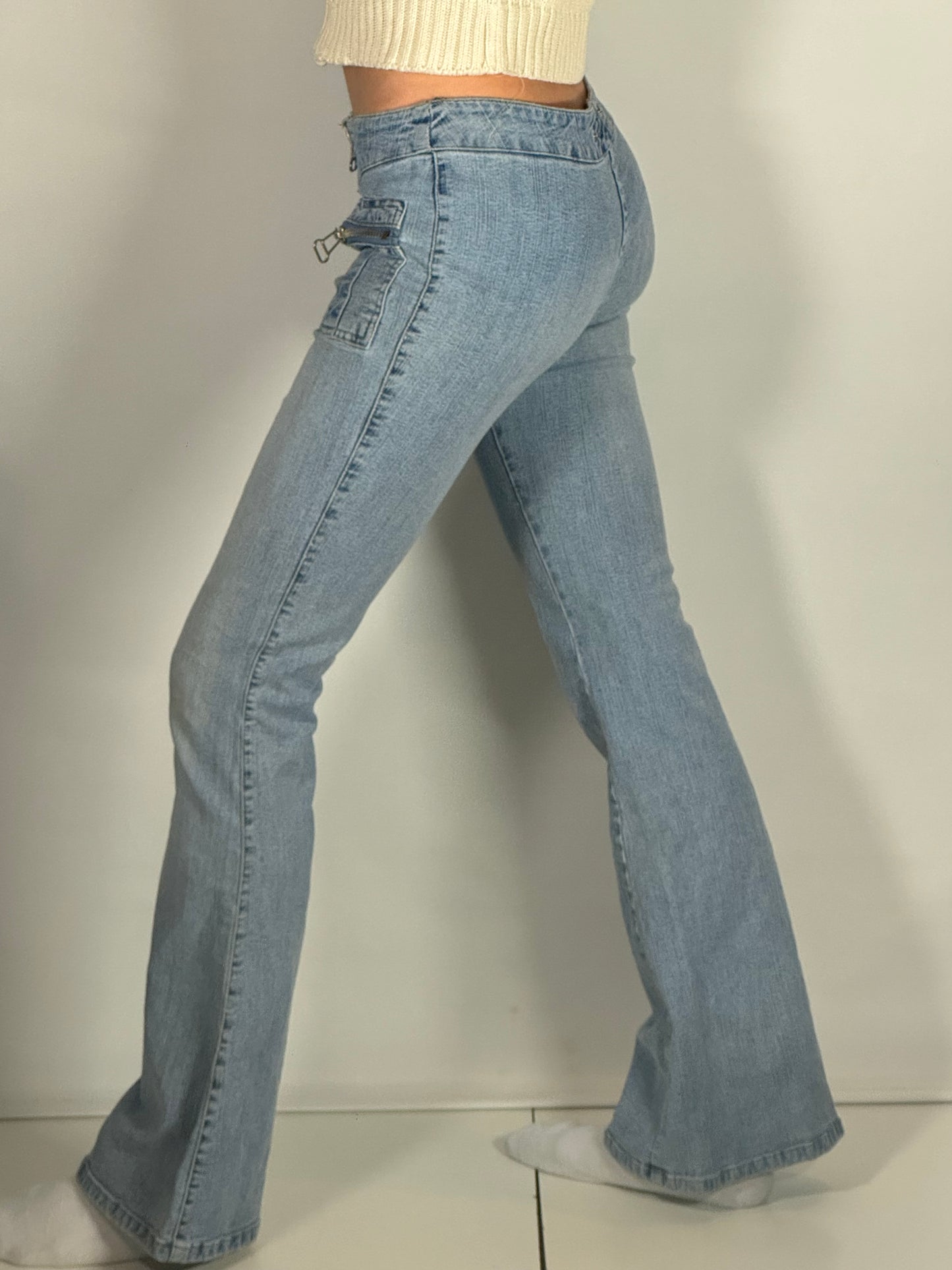 Lågmidjade jeans stl: S