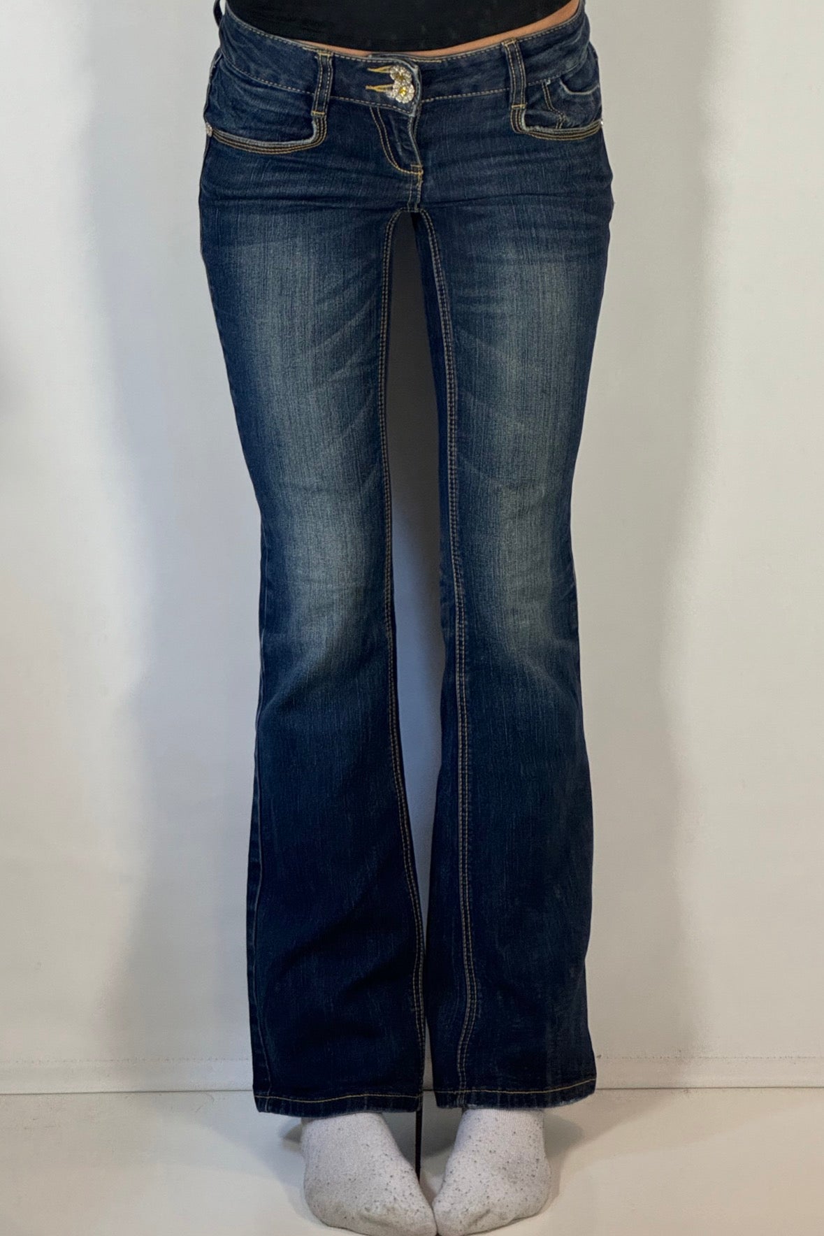 Lågmidjade jeans stl: XS
