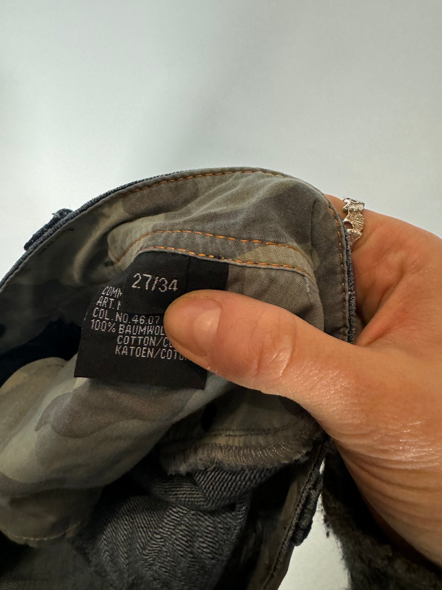 Lågmidjade jeans stl: XS