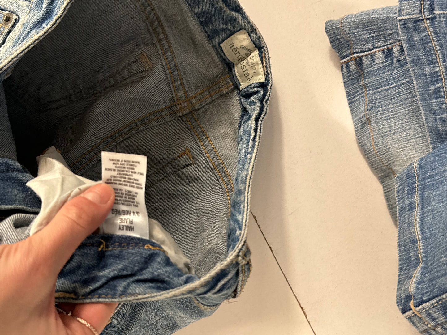 Lavtaljede jeans str: XS