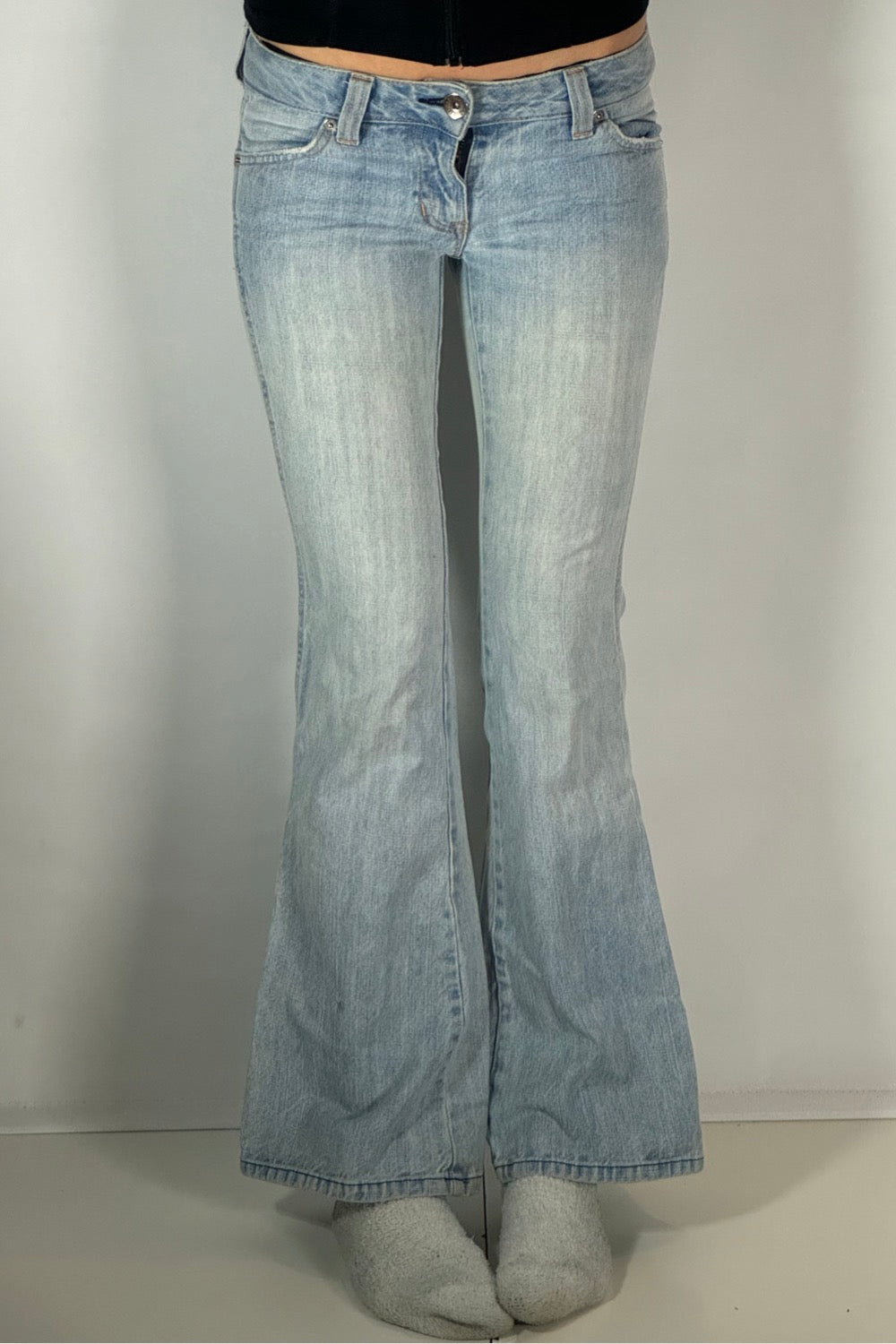 Lågmidjade jeans stl: XS