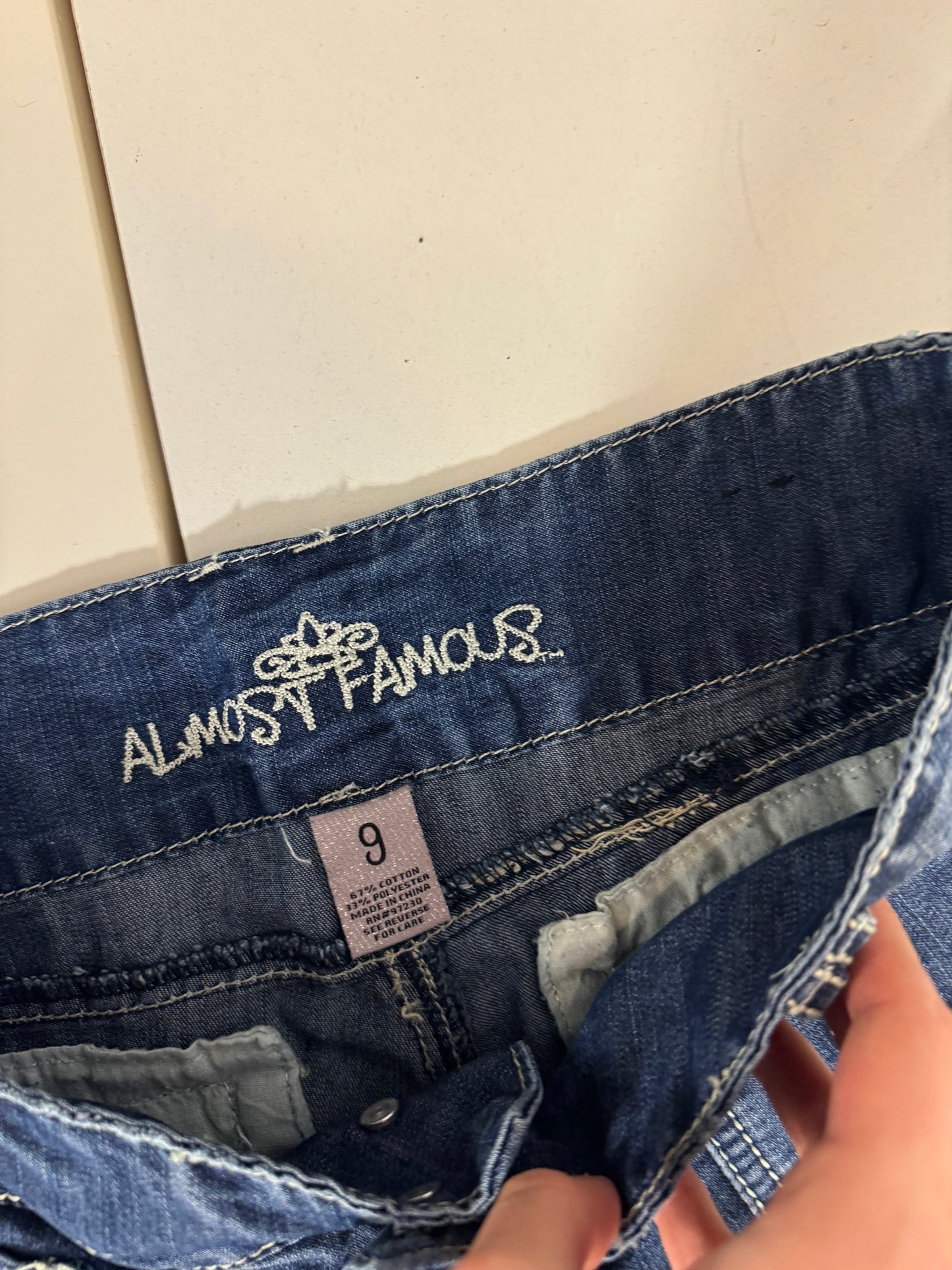 Lågmidjade jeans stl: M