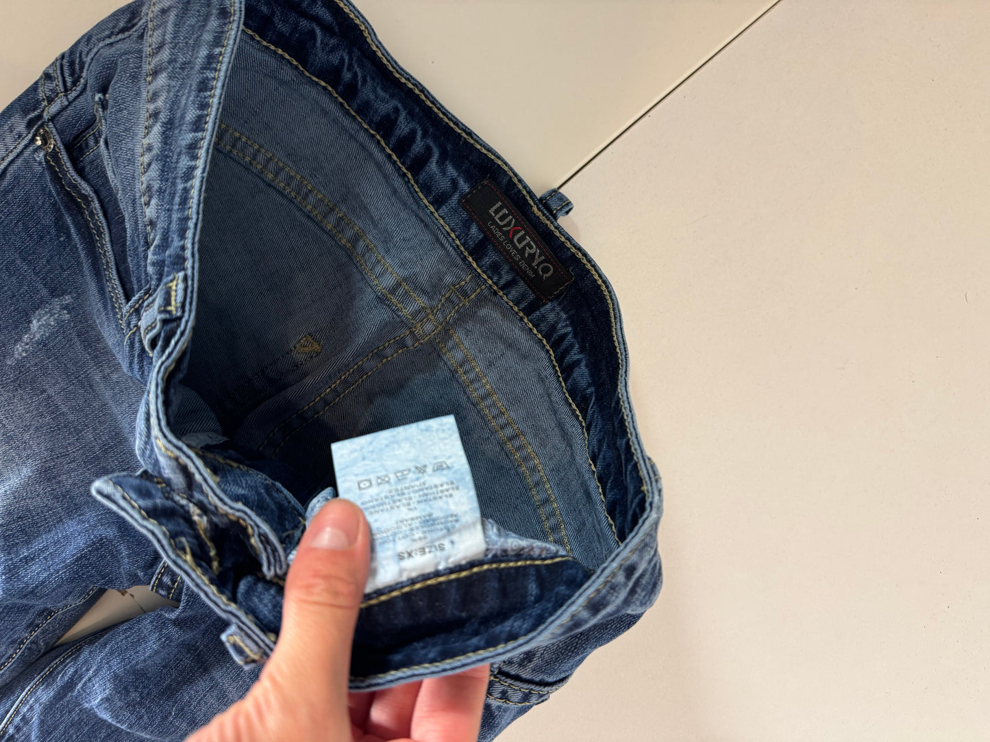 Lågmidjade jeans stl: XS