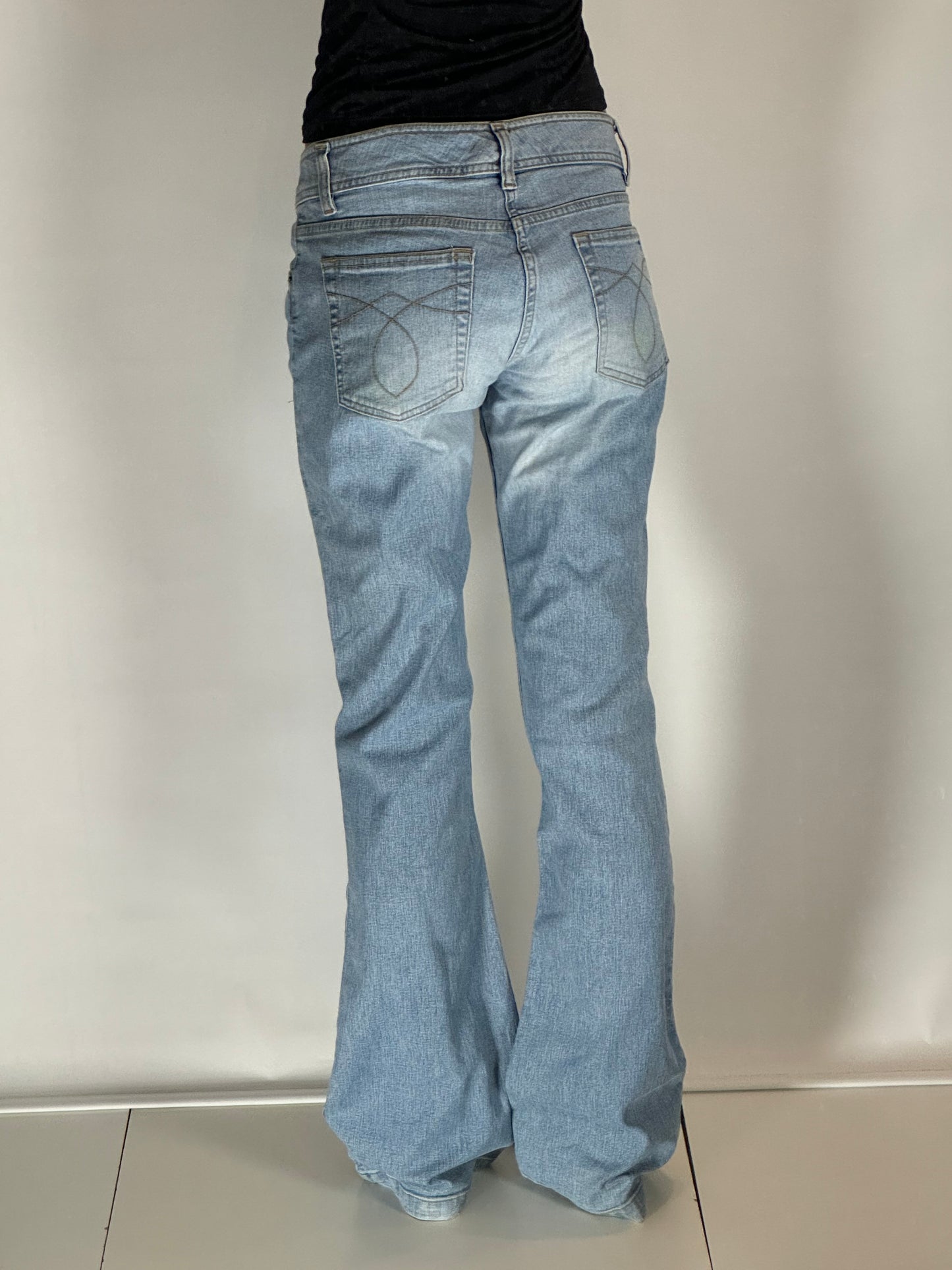 Lågmidjade jeans stl: S/M