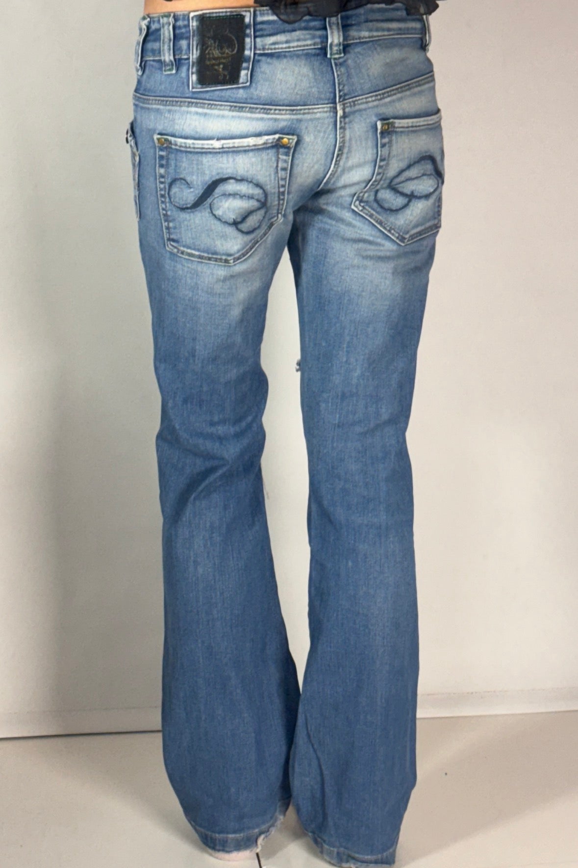Lågmidjade jeans stl: S