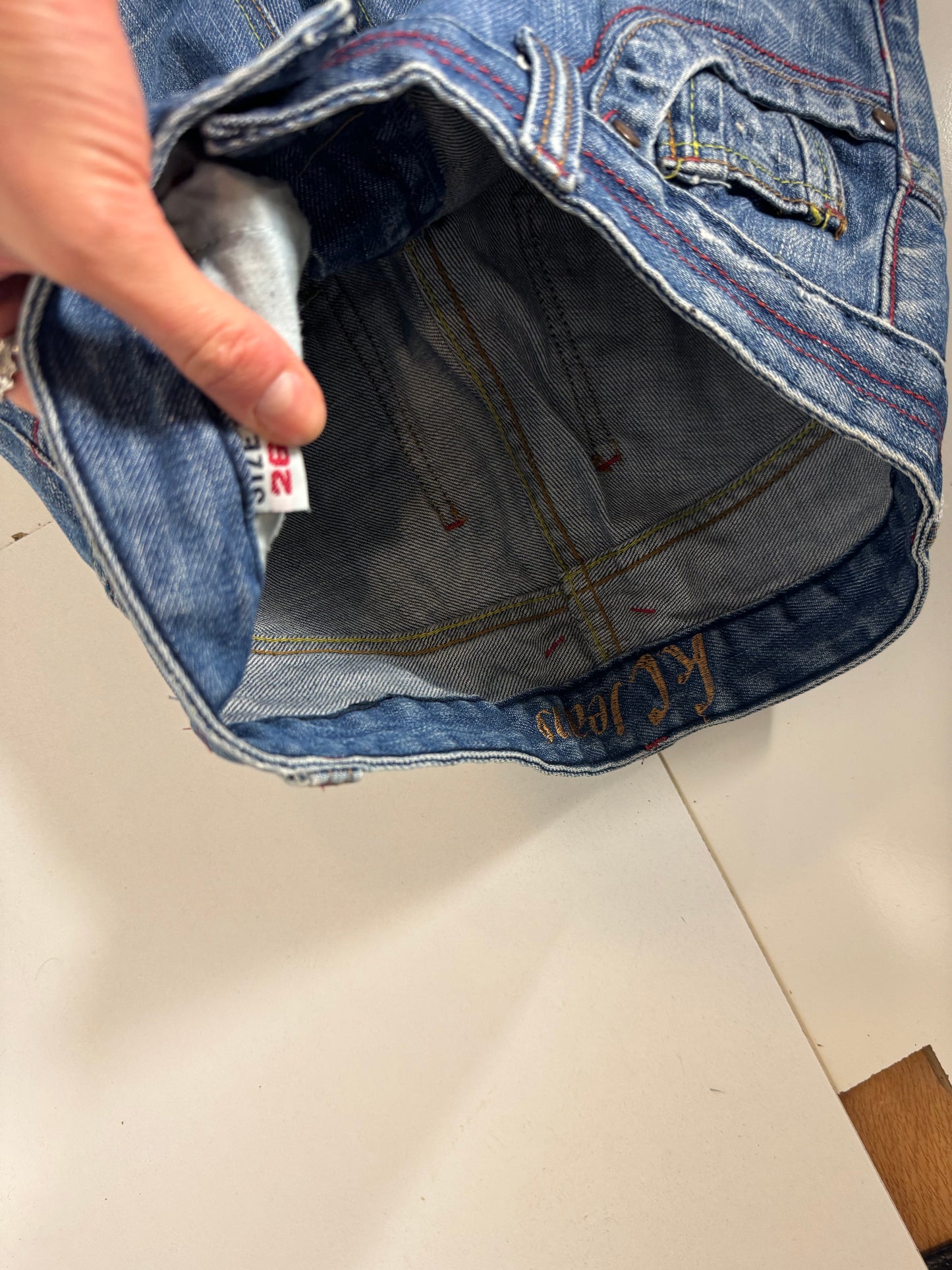 Lågmidjade jeans stl: XS