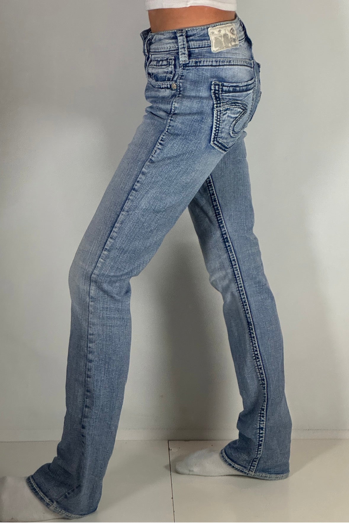 Lågmidjade jeans stl: XS