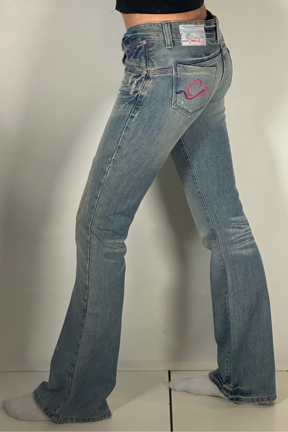 Lågmidjade jeans stl: XS/S