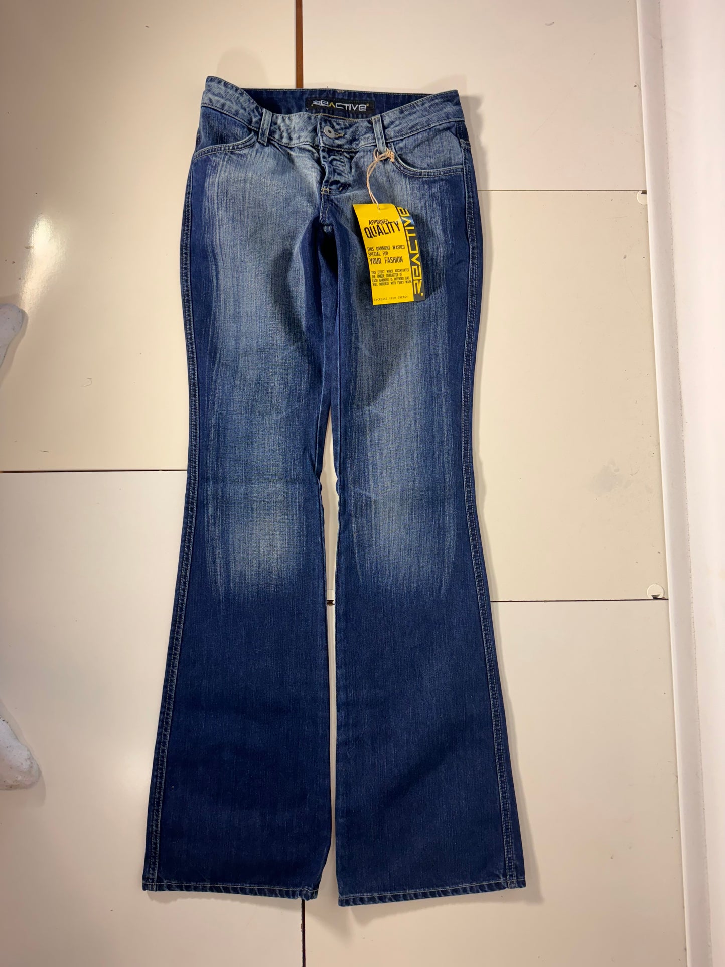 Lågmidjade jeans stl: XXS (W28/L34)