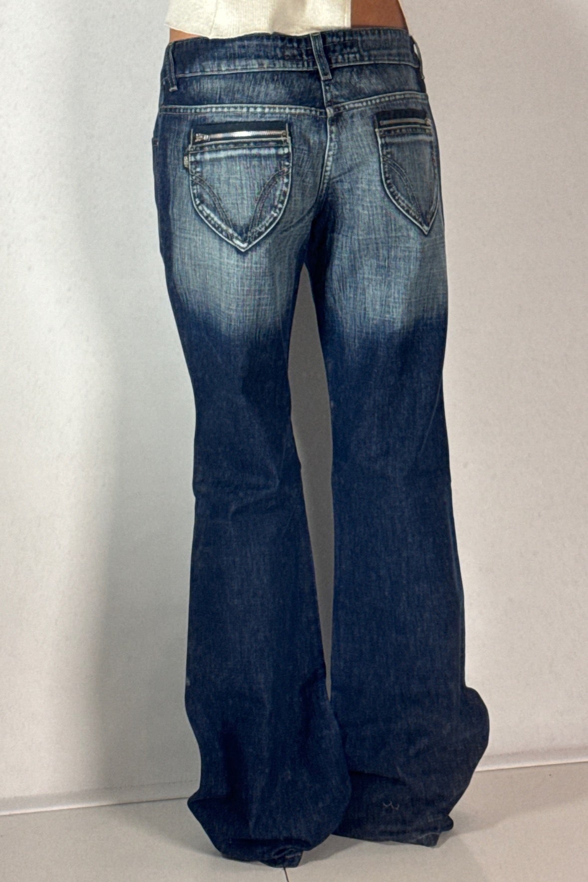Lågmidjade jeans stl: S/M