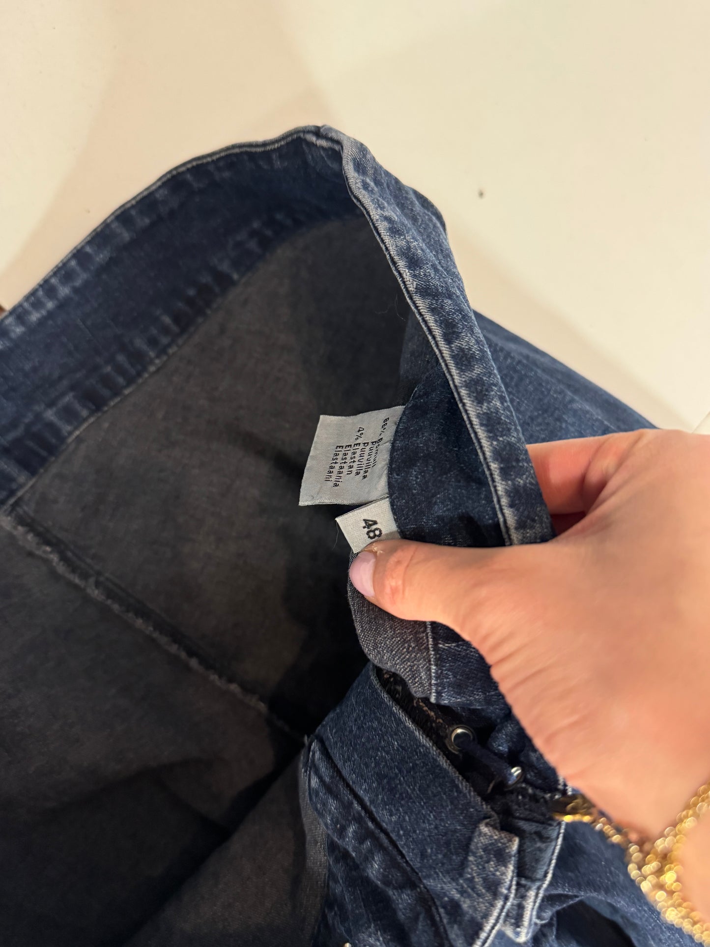 Utsvängda jeans stl: XL